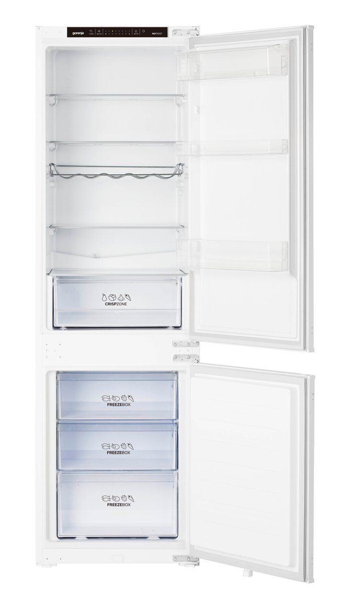 GORENJE Einbaukühlgefrierkombination NRKI418EP1, 177,2 cm hoch, 54 cm breit, LED-Display