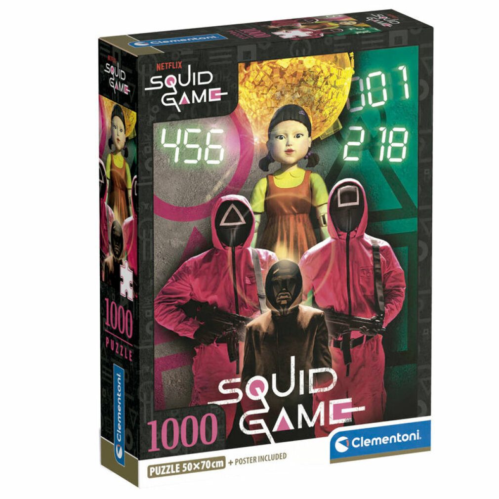 Puzzle Das Tintenfischspiel Puzzle 1000Stück