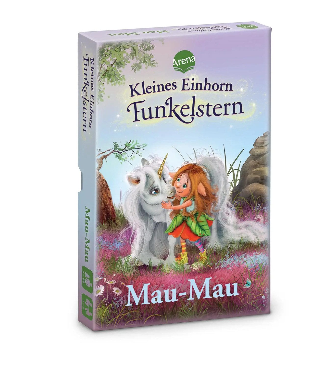 Arena Spiel Kleines Einhorn Funkelstern. Mau-Mau