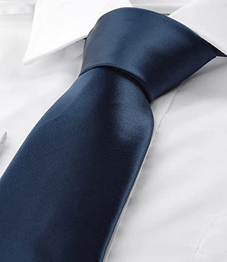 Coonoor Krawatte Herren Schmale Krawatte (145cm x 8cm) (Set, 1-St)