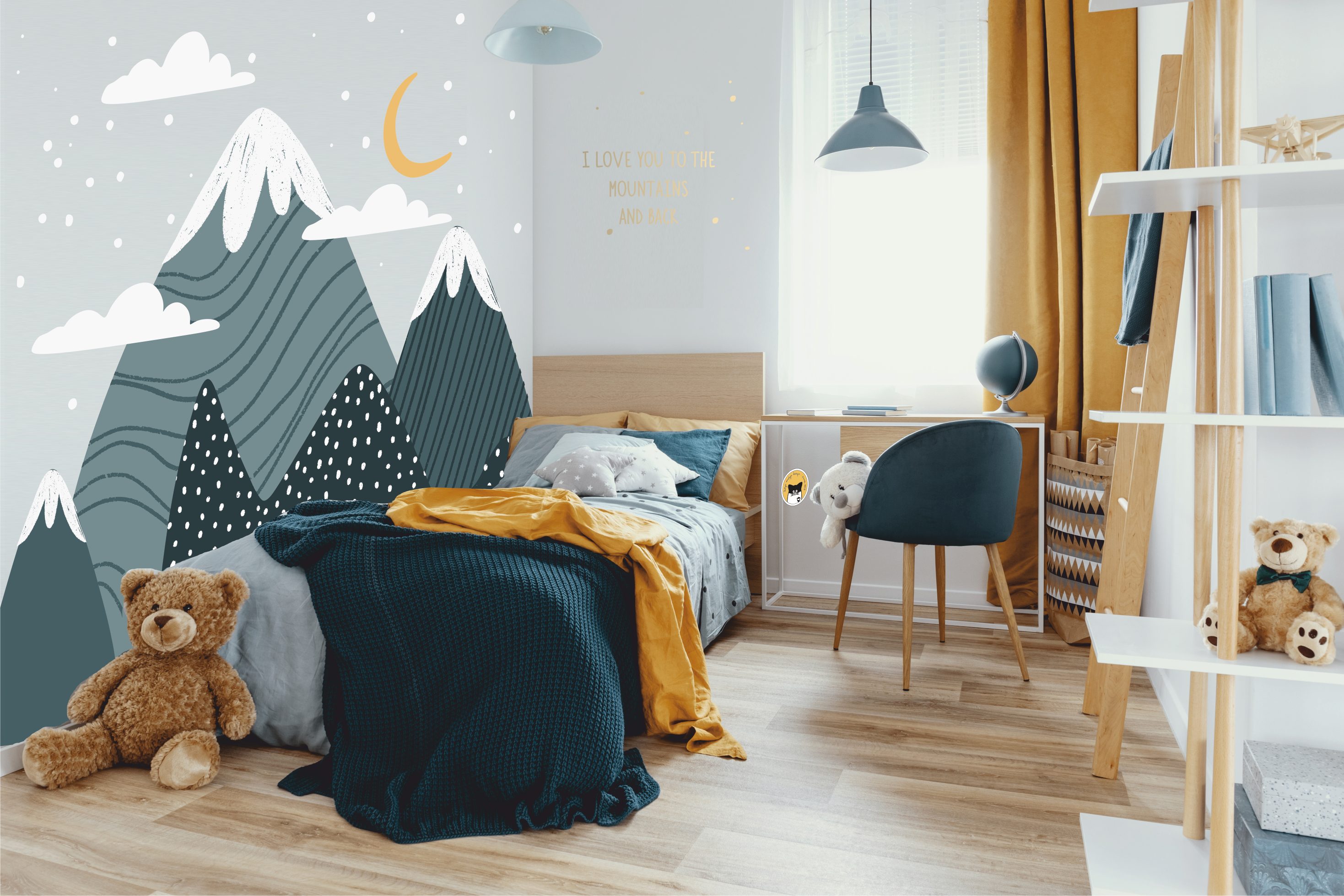 Olli&Elli.design Wandtattoo Montblanc Bergen XXL Set, günstig online kaufen