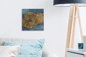 OneMillionCanvasses® Leinwandbild Sonnenblumen - Vincent van Gogh, (1 St), Leinwand Bilder für Wohnzimmer Schlafzimmer