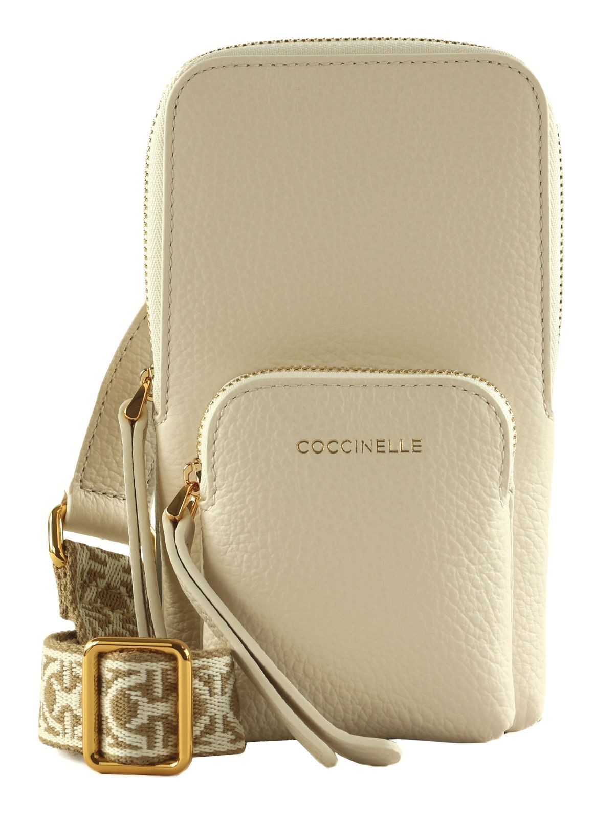 COCCINELLE Handytasche Hi-Tech Phone Bag, aus echtem Rindsleder