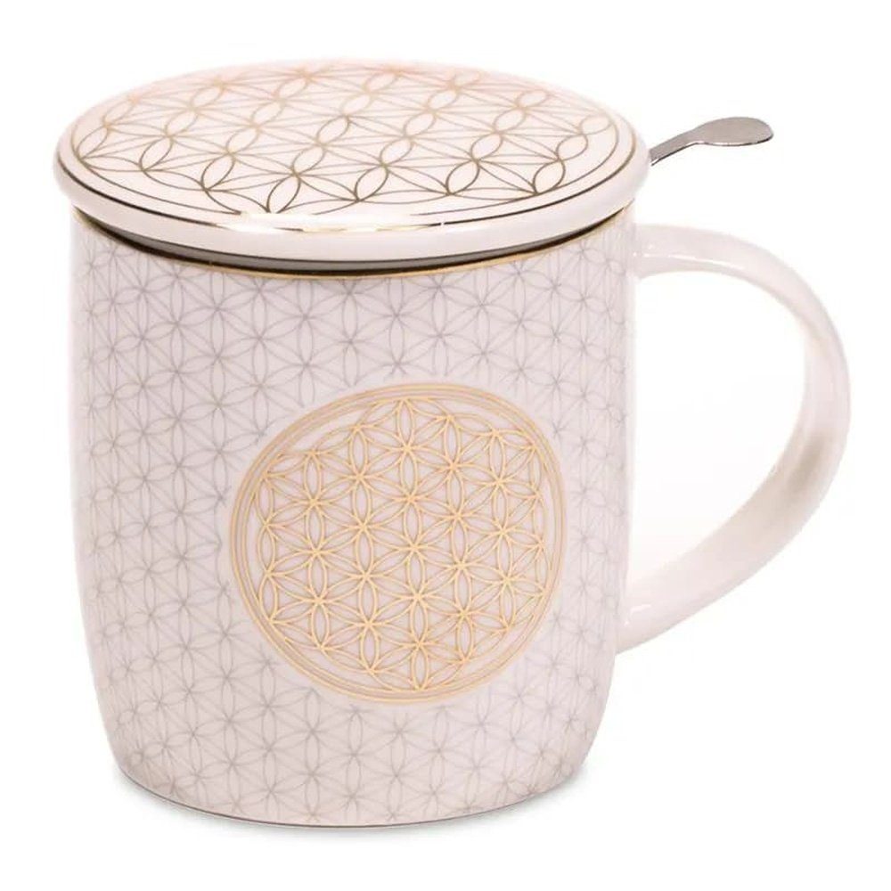 Teetasse Set yogabox Bone Blume Tasse des China-Porzellan Lebens,