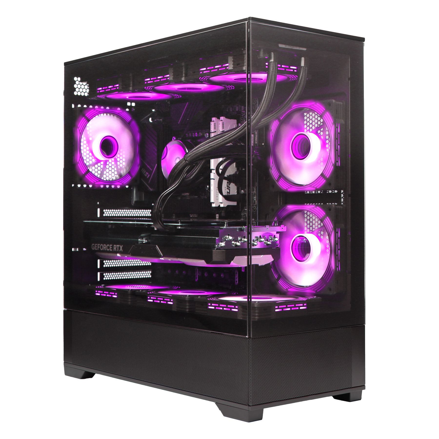 GAMEMAX Vista AB 8024 AMD Ryzen 5 9600X 16GB DDR5 1TB SSD RTX 5060Ti Gaming-PC (AMD Ryzen 5 9600X, RTX 5060 Ti, 16 GB RAM, 1000 GB SSD, Wasserkühlung, Windows 11, DDR5 RAM, Wasserkühlung)
