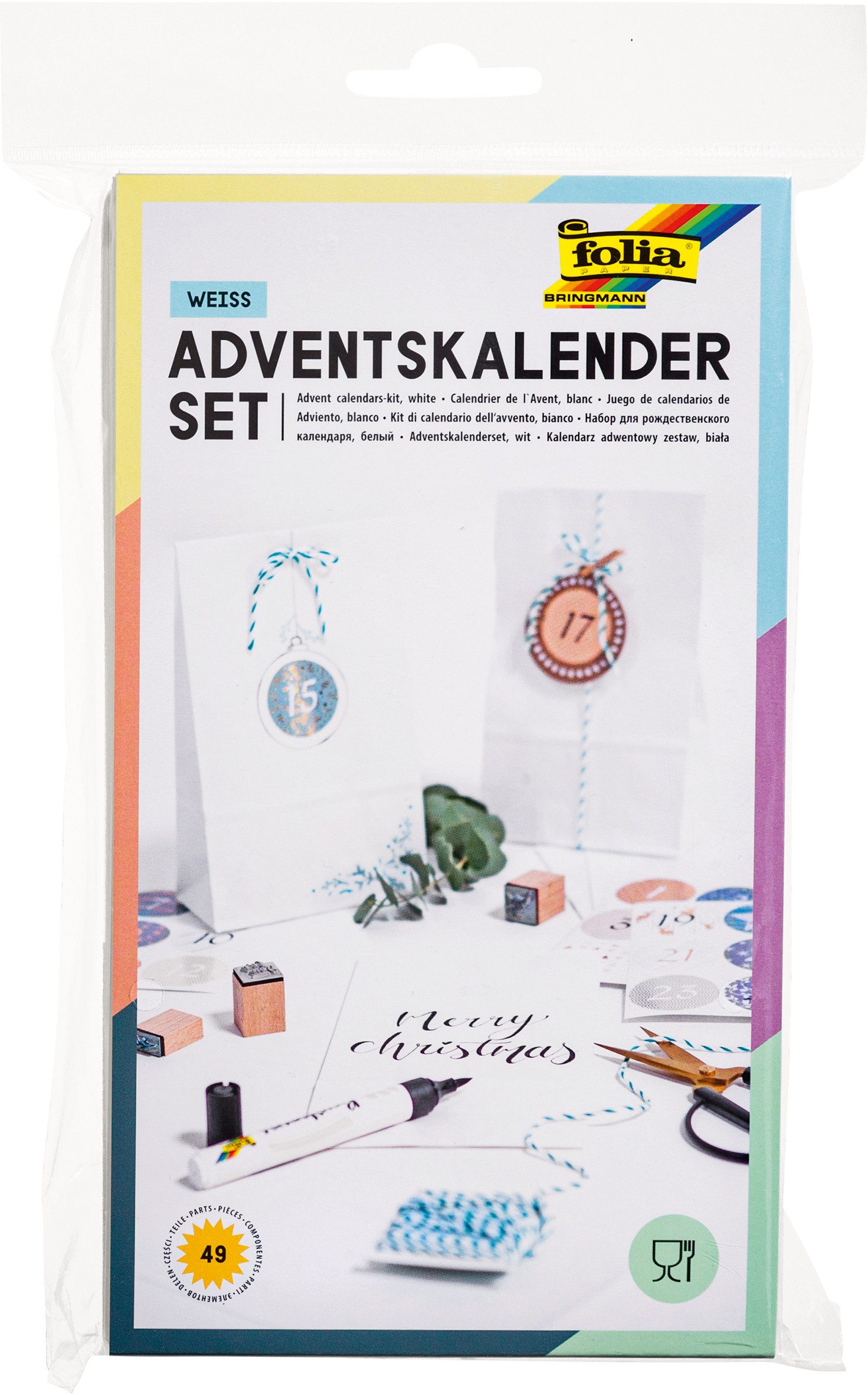 Folia Adventskalender Adventskalender-Set