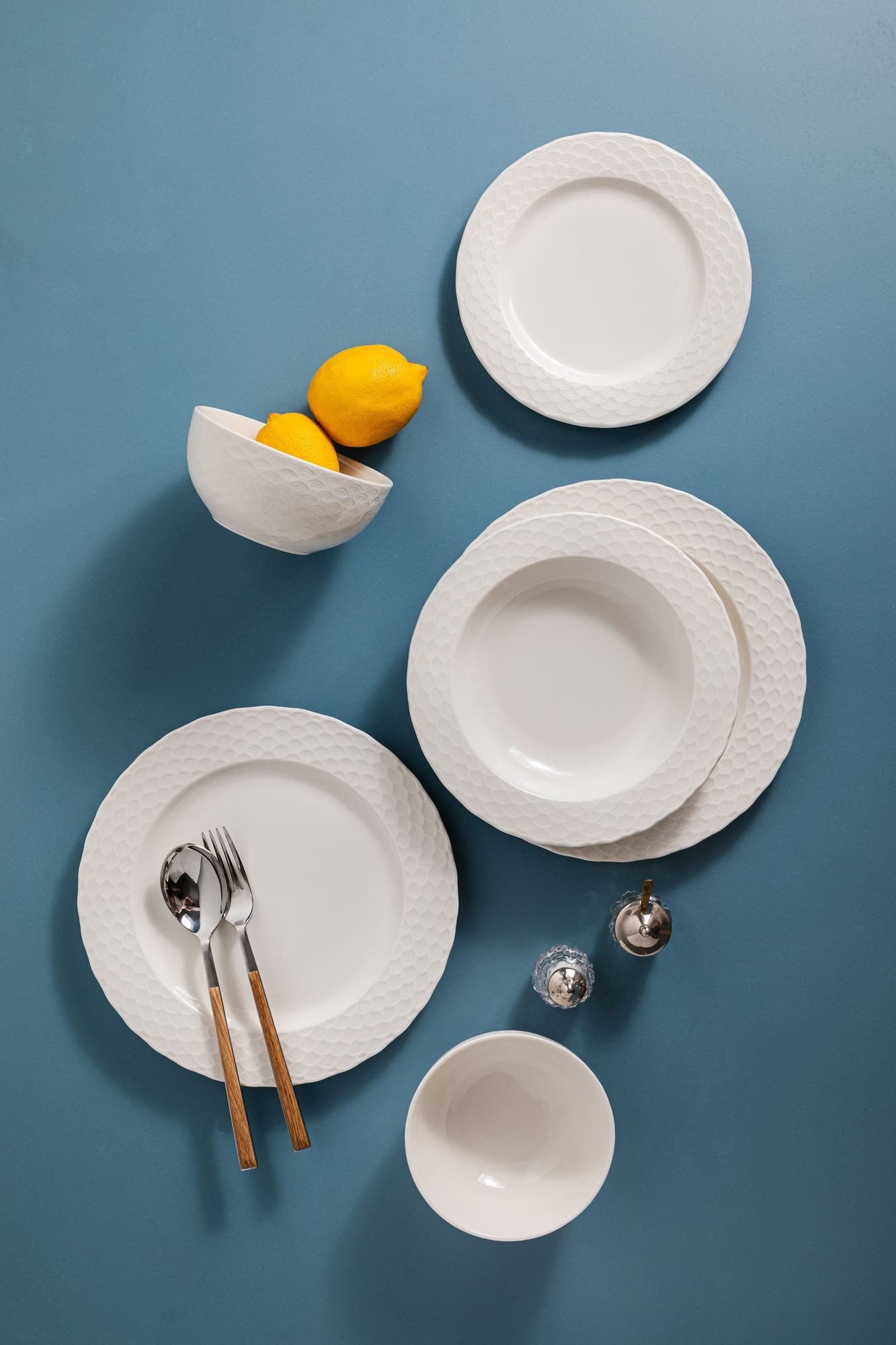 Hermia Concept Geschirr-Set Costa (24-tlg), 6 Personen, Porzellan, 24-teiliges Set – Bild 2 von 5