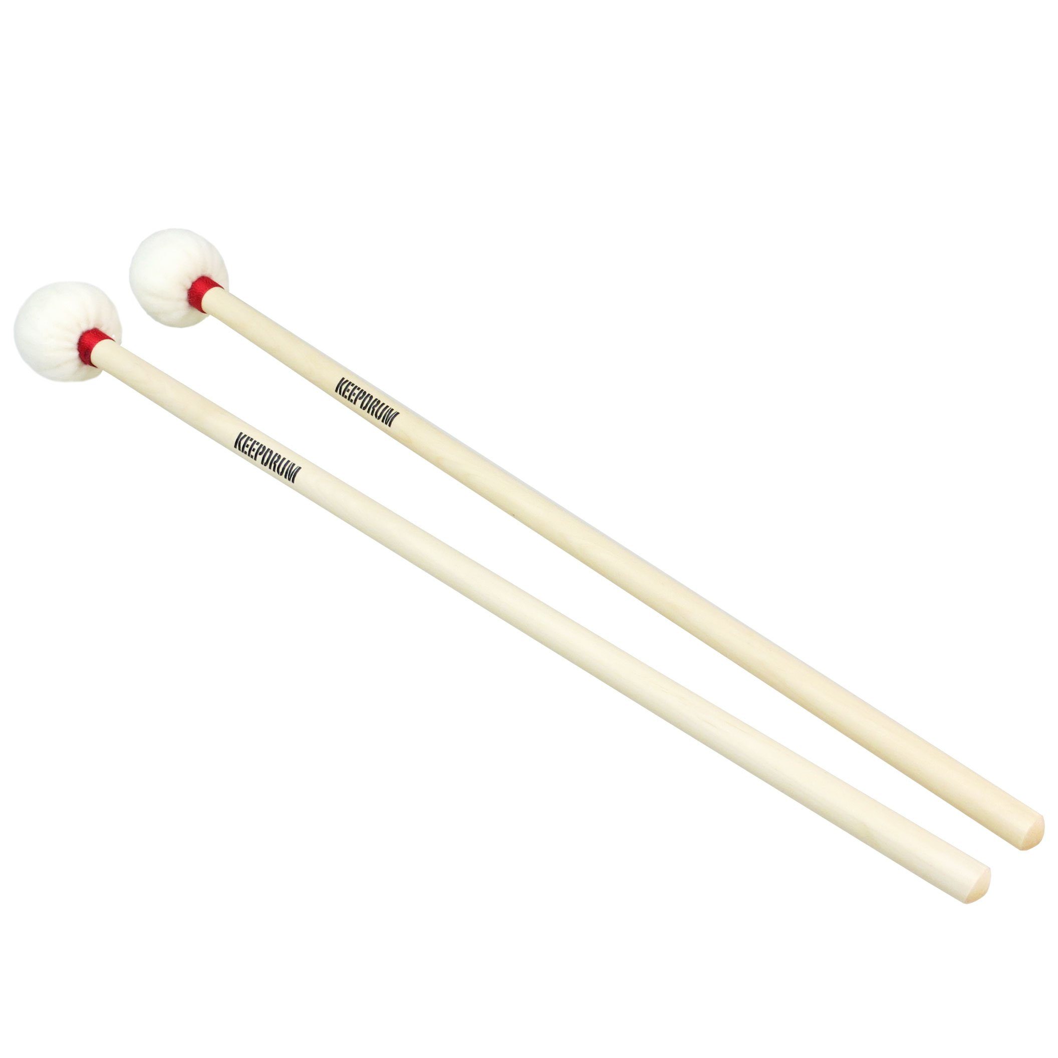 keepdrum Paukenschlägel keepdrum FT7 Paukenschlägel (weichen Köpfen), Gut ausbalanciert