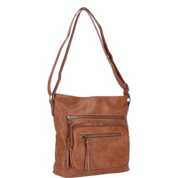 Antonio Umhängetasche Antonio Damen Handtasche Camel (1-tlg)