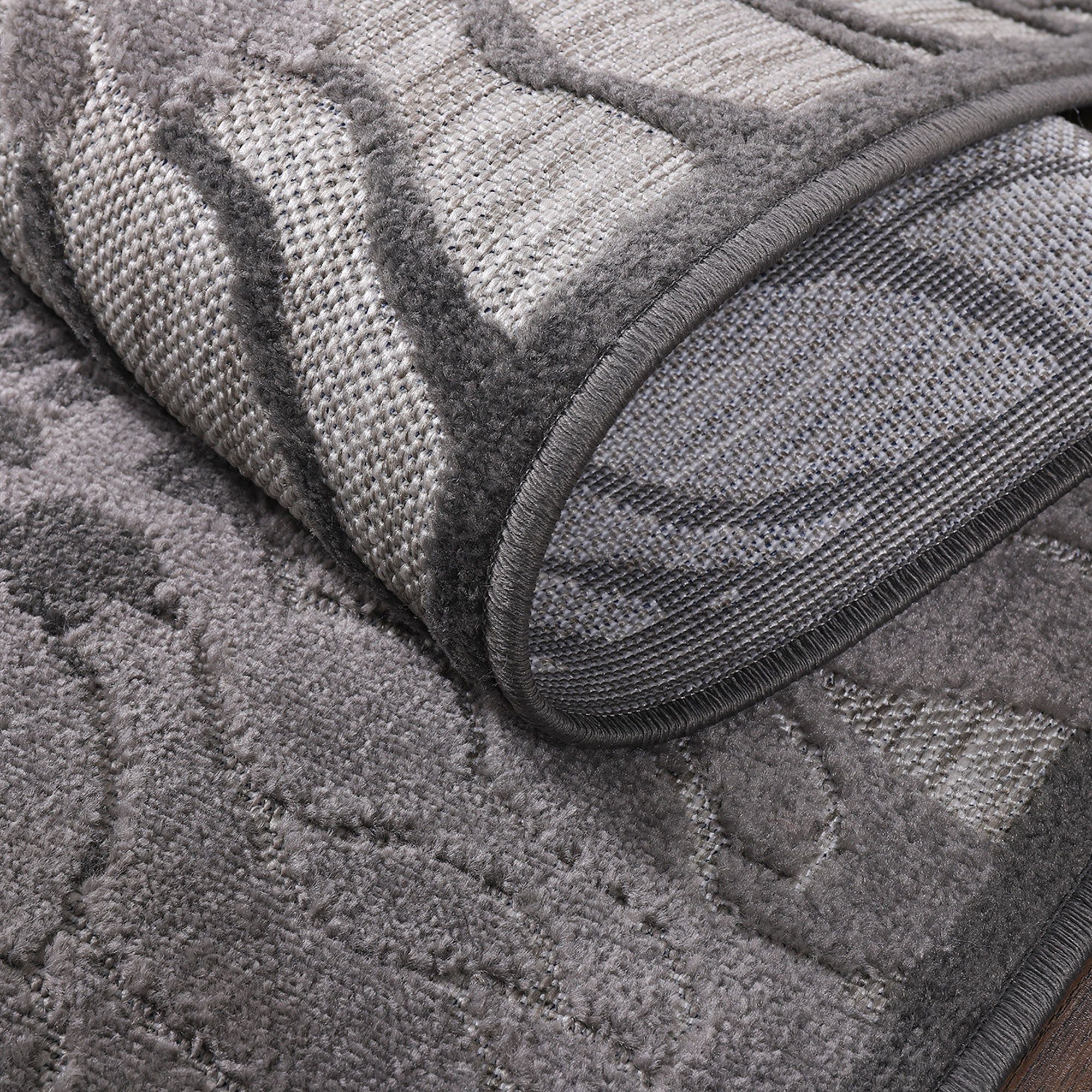 Sanat Teppich Floral 2 Outdoor, rechteckig, Höhe: 6 mm, In- und Outdoor geeignet, Blumen, Balkon, Terrasse, Außenbereich