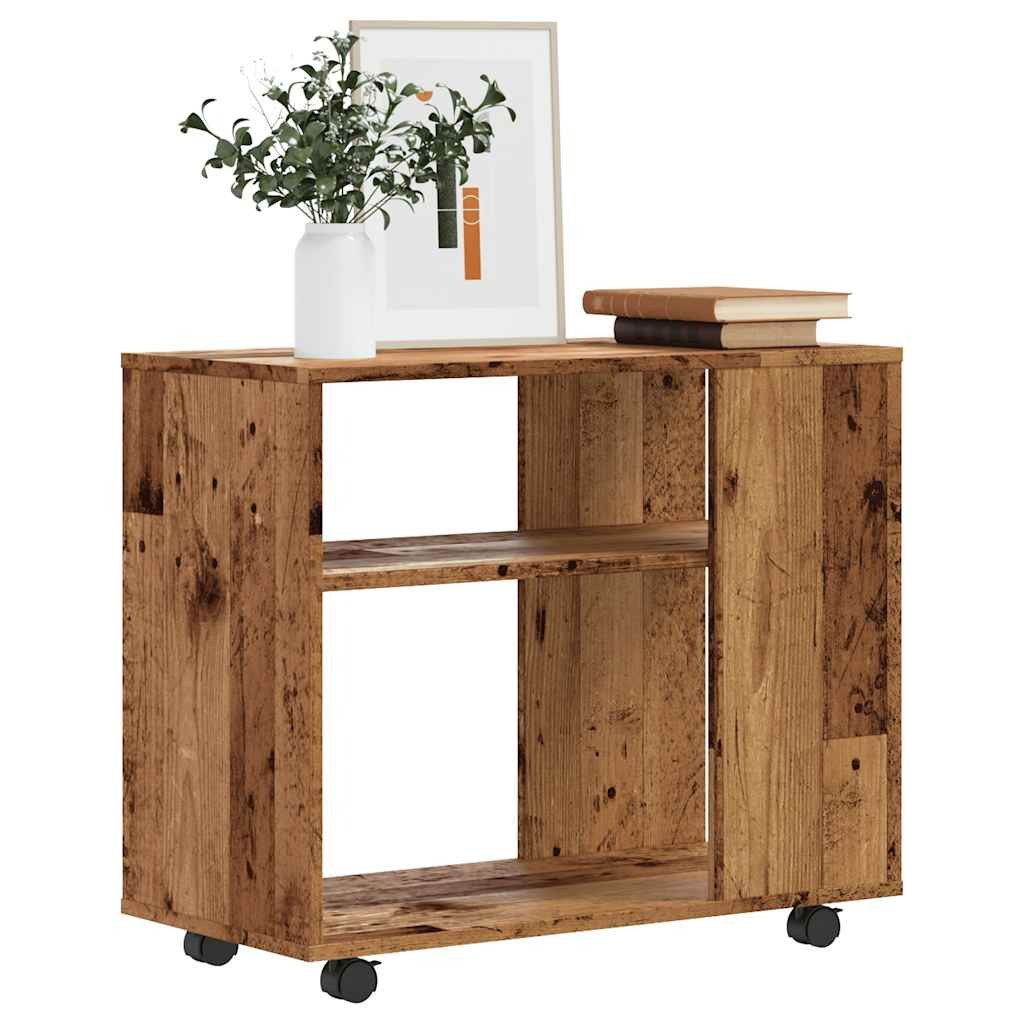 vidaXL Beistelltisch Beistelltisch Altholz-Optik 70x35x60,5 cm Holzwerkstoff (1-St)