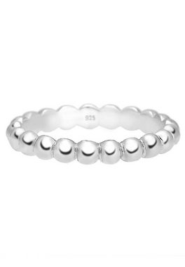 Elli Fingerring Stacking Ring Kügelchen 925 Silber