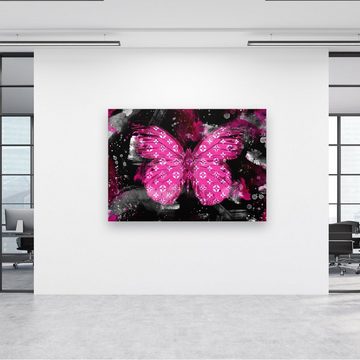 ArtMind XXL-Wandbild Schmetterling, Premium Wandbilder als Poster & gerahmte Leinwand in 4 Größen, Wall Art, Bild, Canva
