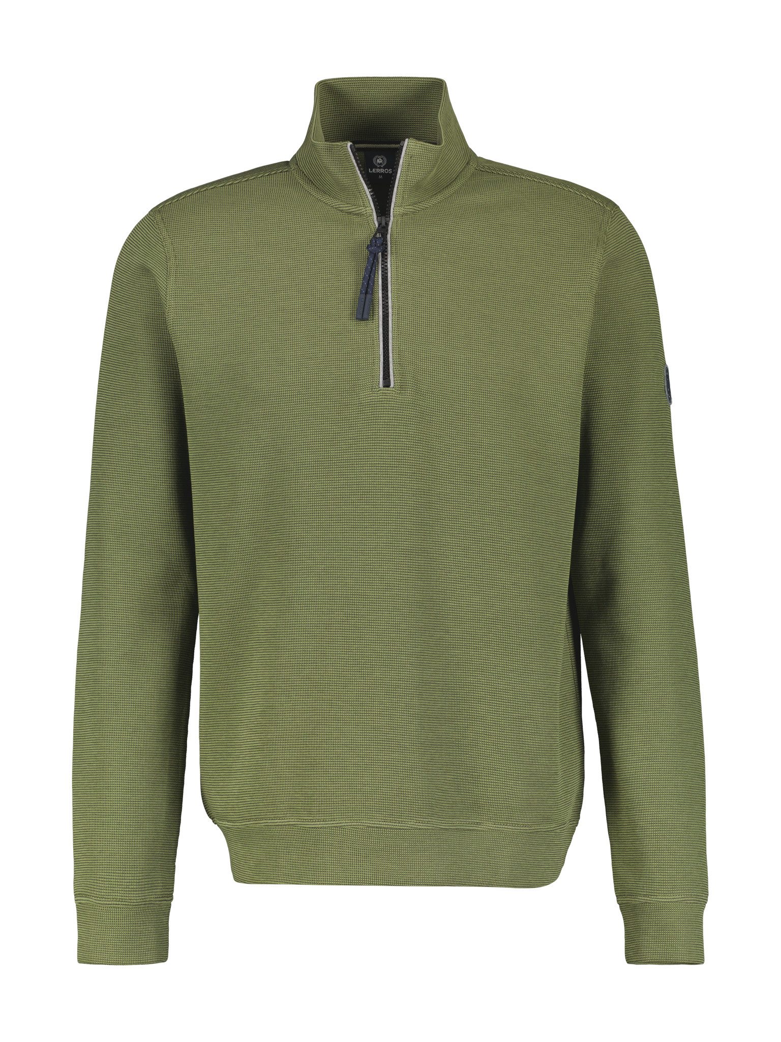 LERROS Sweatshirt mit Reißverschlusskragen
