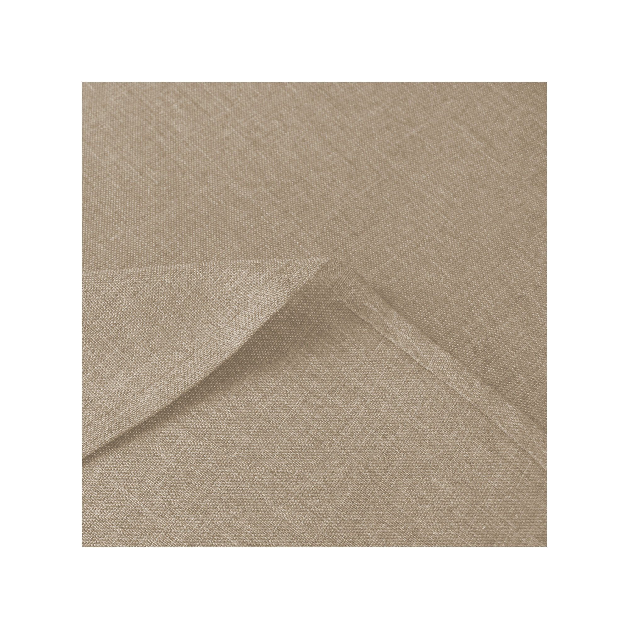 Haus und Deko Tischdecke Tischdecke oval Leinenoptik Lotuseffekt Tischwäsch günstig online kaufen