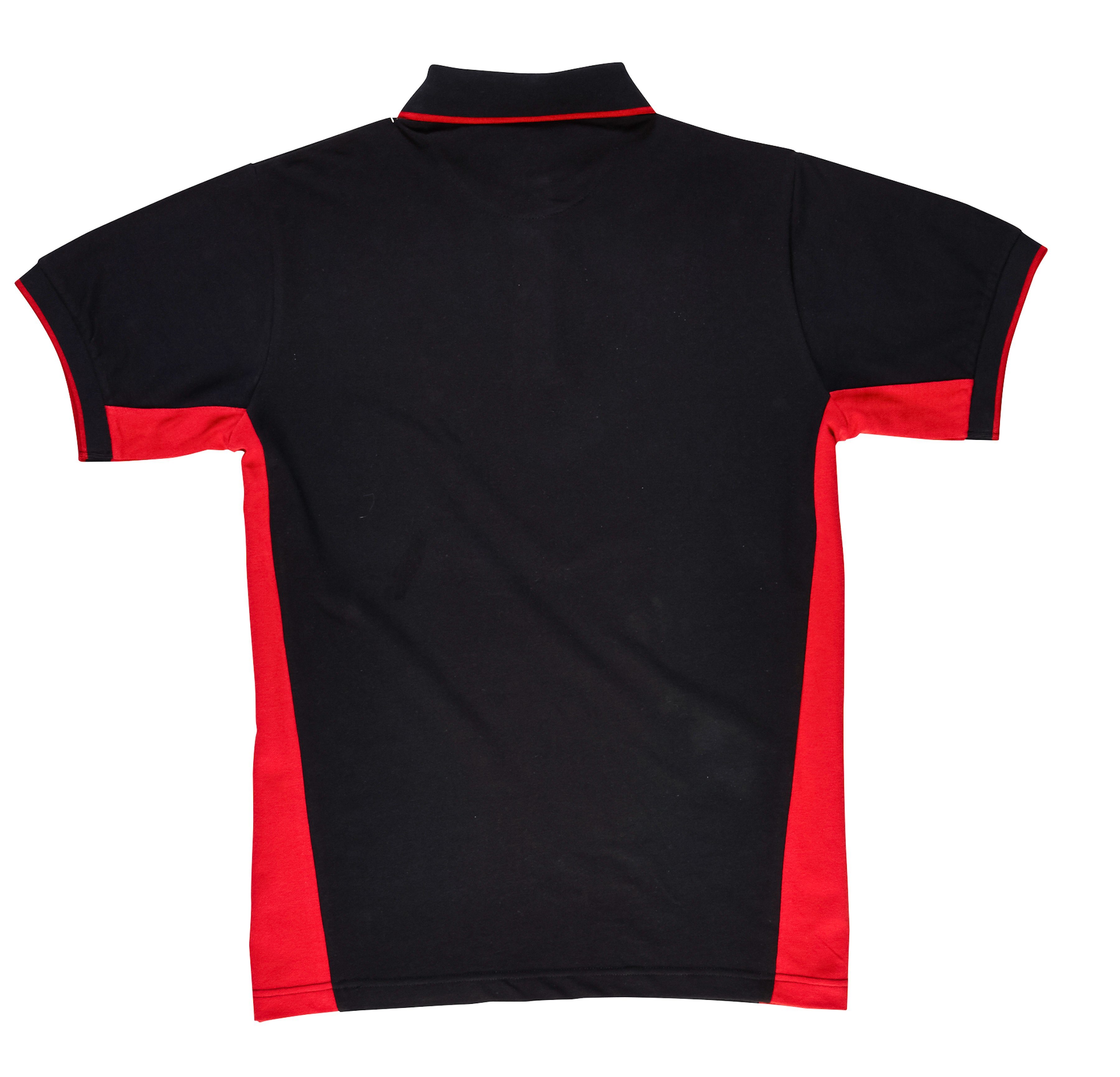 rot-schwarz Poloshirt % Dickies 100 Baumwolle