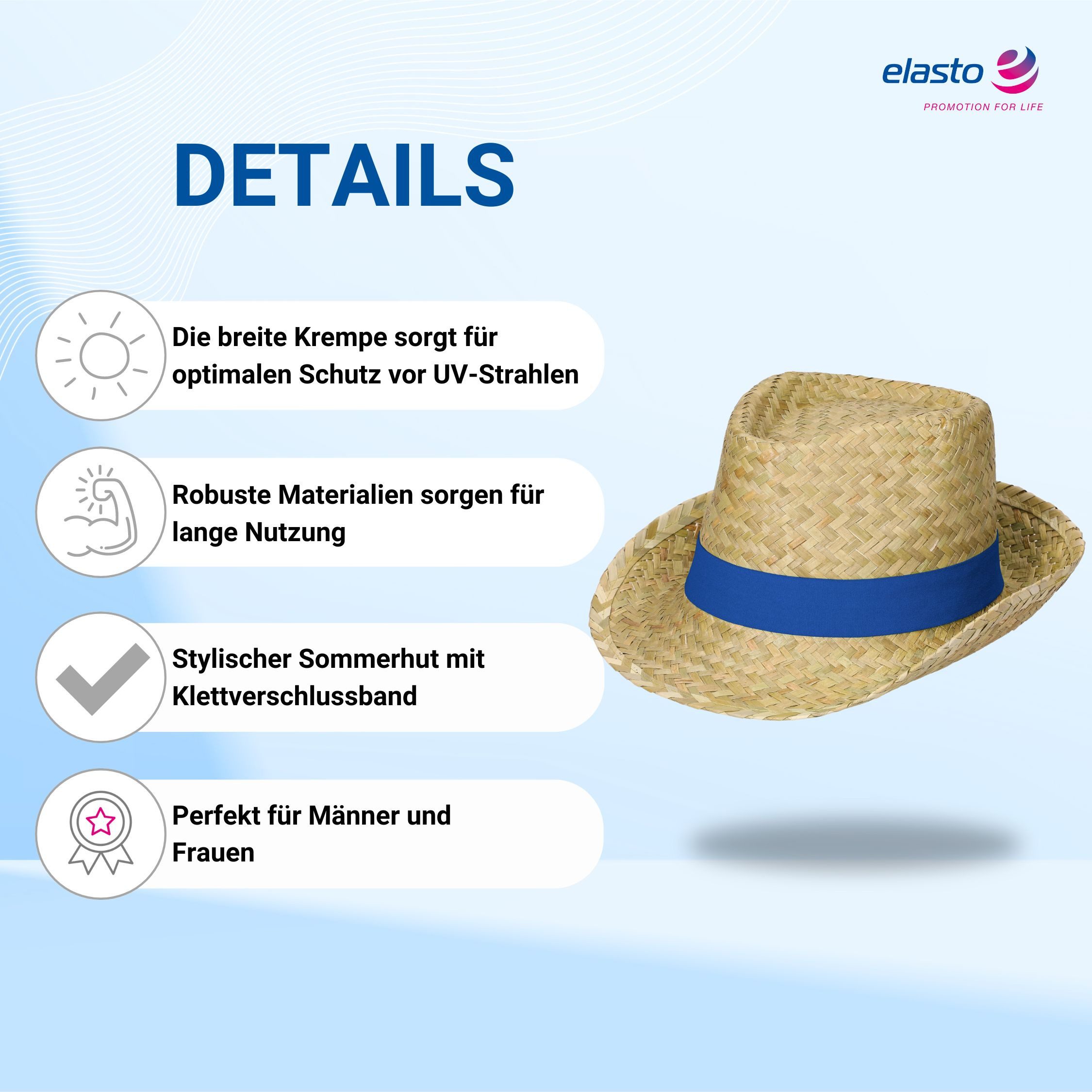 elasto Schirmmütze Sommerhut KUBA Sonnenhut Damen günstig online kaufen