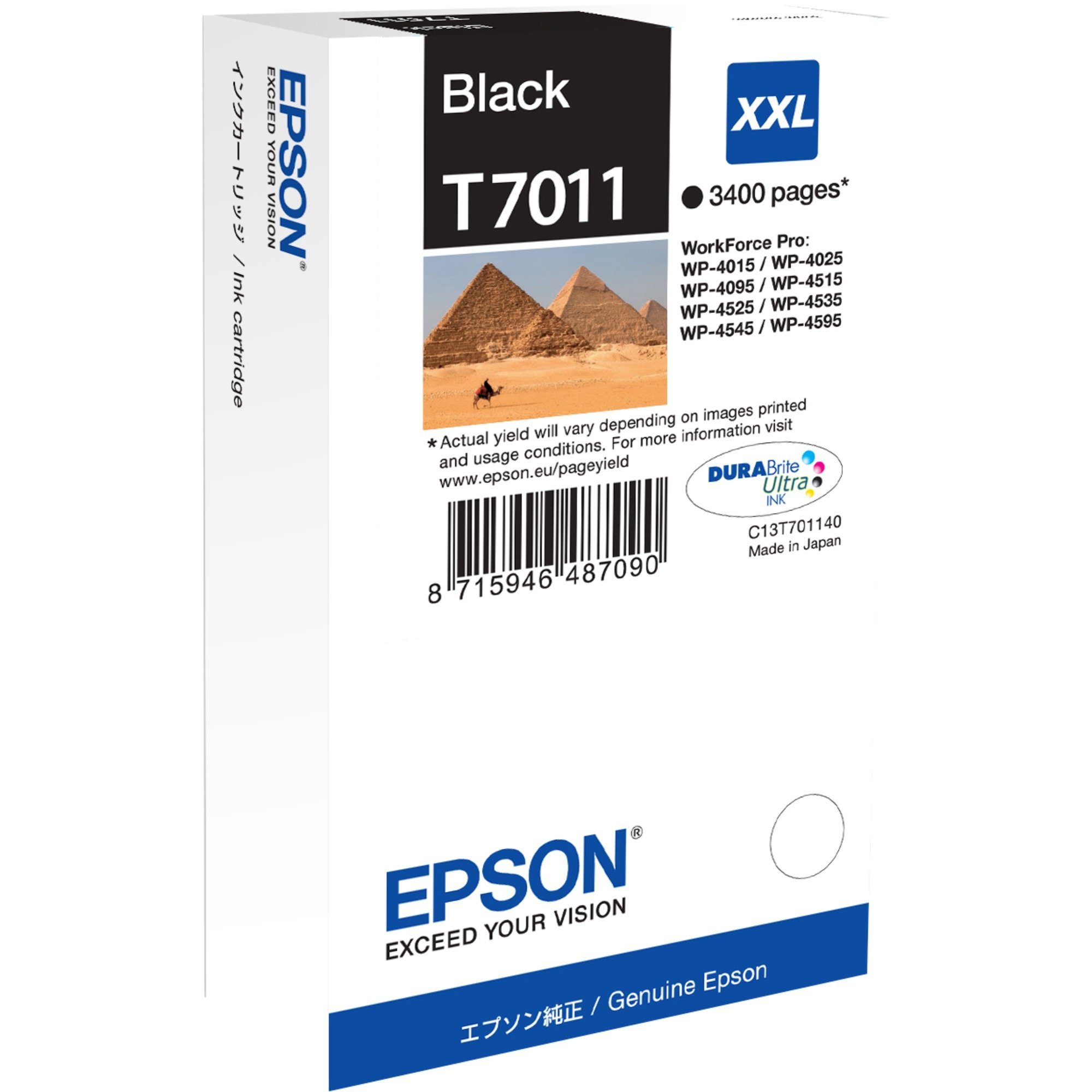 Epson C13T70114010 schwarz, Tinte Tintenpatrone