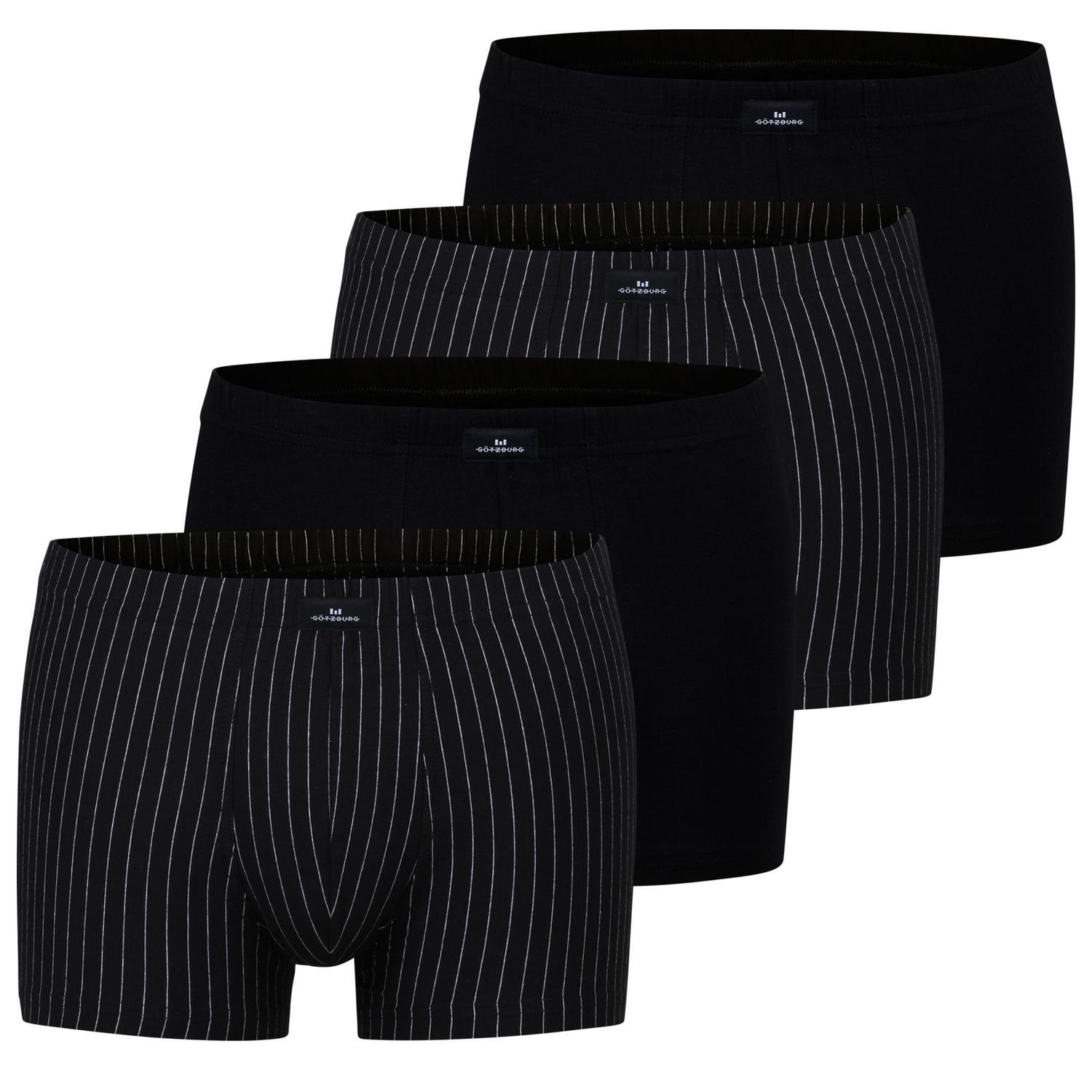 Götzburg 4-Pack Boxershorts (240011-4009) Black Ab 29,99 € | Preisvergleich Bei