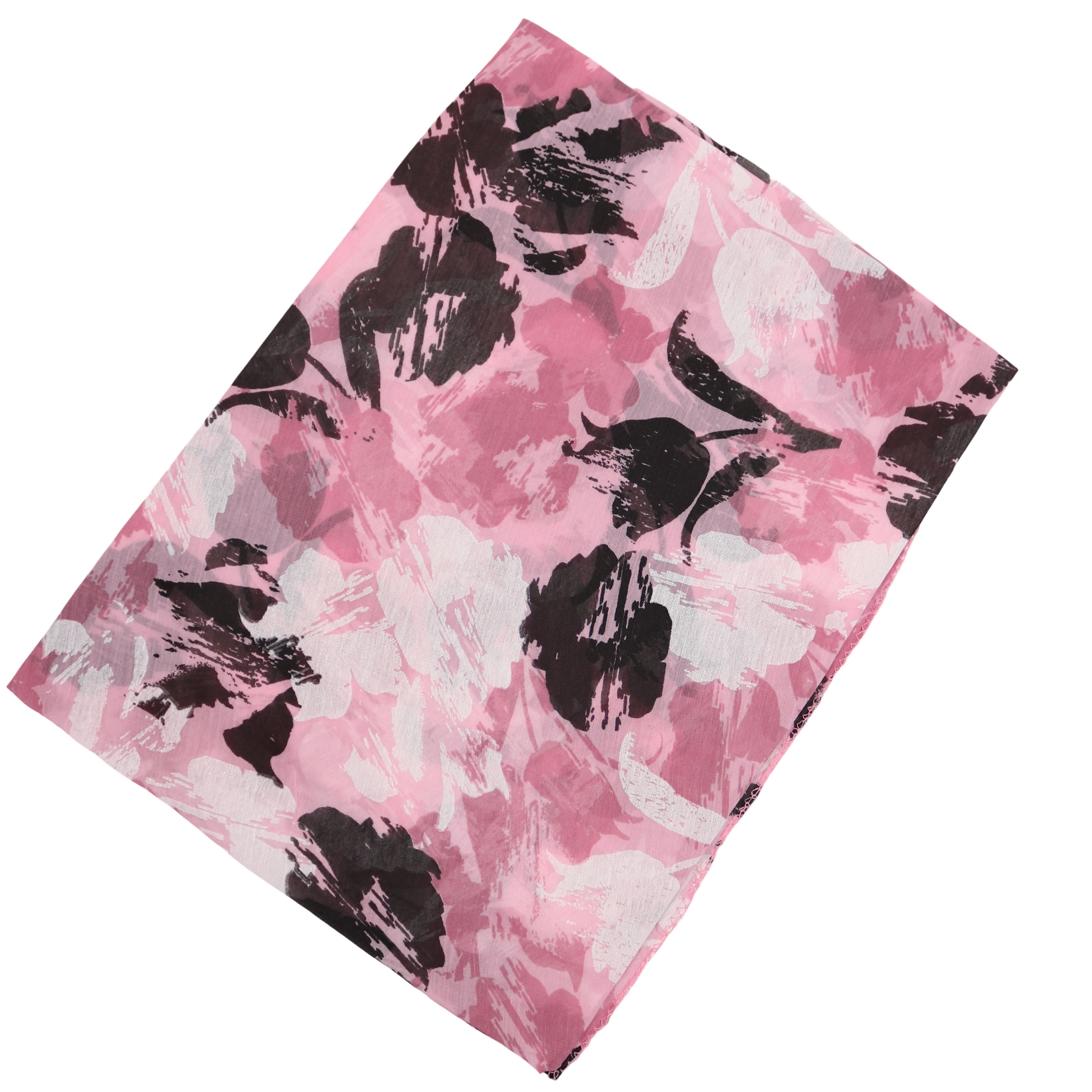 MIRROSI Modeschal Asymmetrischer Schal, Made in Italy 20% Seide 80% Baumwolle, (Ca.170x77cm; leicht und bequem), Damen Halstuch ideal für Frühling, Sommer und Herbst