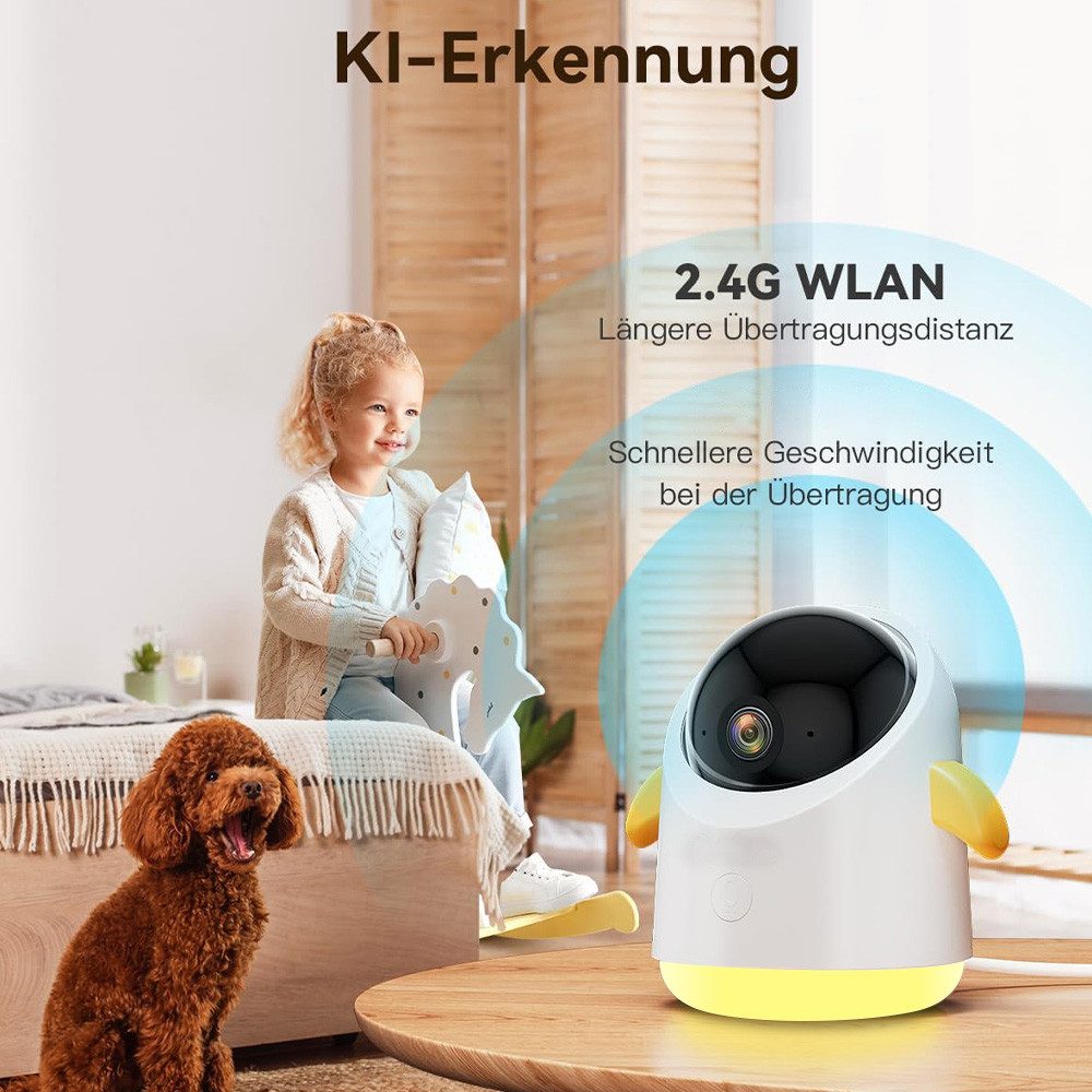 Boifun 2-Kamera Babyphone - Bild 5