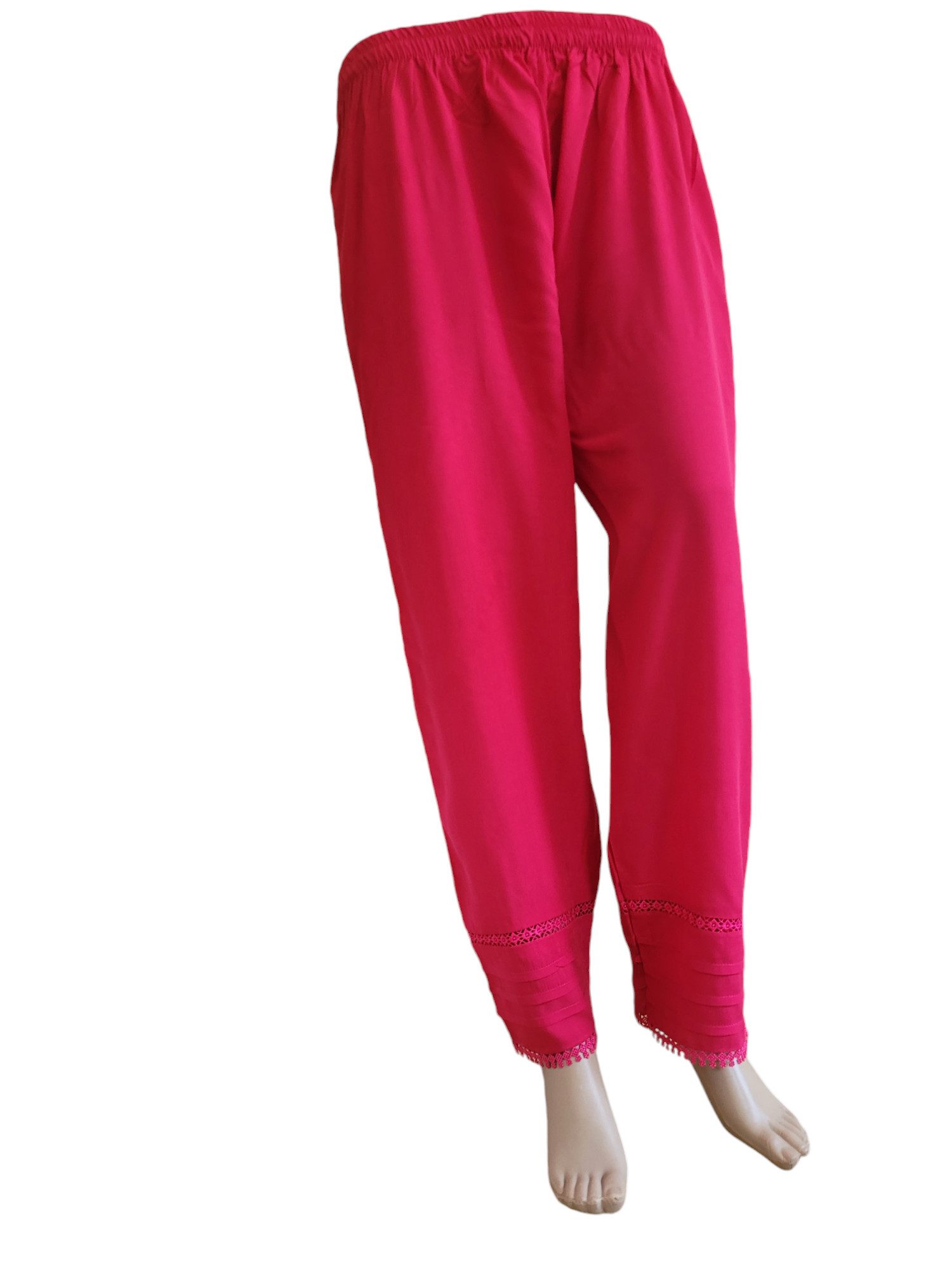 PfauGermany Pyjamahose Hot Pink Lace