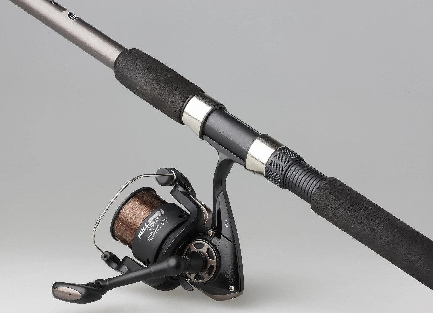 DAM Fishing Feederrute DAM SET FULL TECH FEEDER COMBO - in 3 Größen wählbar - Karpfenset, Modernes Design mit verschiedenen Spitzen