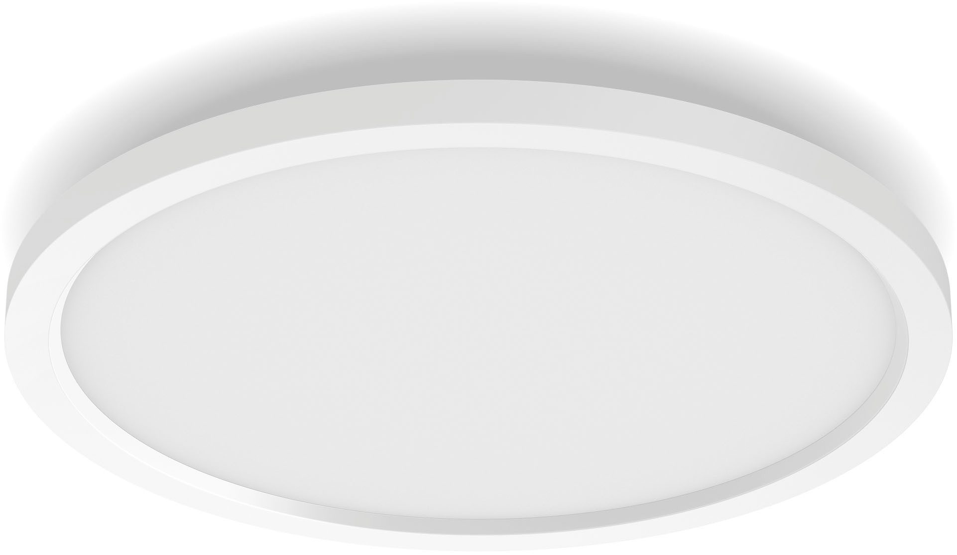 Philips Hue LED Panel White Ambiance Aurelle Panel rund, Abschaltautomatik, Bluetooth, CCT - über Fernbedienung, Dimmfunktion, Farbsteuerung, Leuchtdauer einstellbar, Memoryfunktion, Nachtlichtfunktion, Smart Home, Timerfunktion, dimmbar über Fernbedienung, erweiterbar, mehrere Helligkeitsstufen, LED fest integriert, warmweiß - kaltweiß