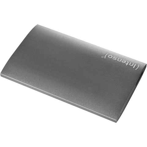 Intenso Portable SSD Premium externe SSD (128 GB) 1,8", Aluminium extra Slim
