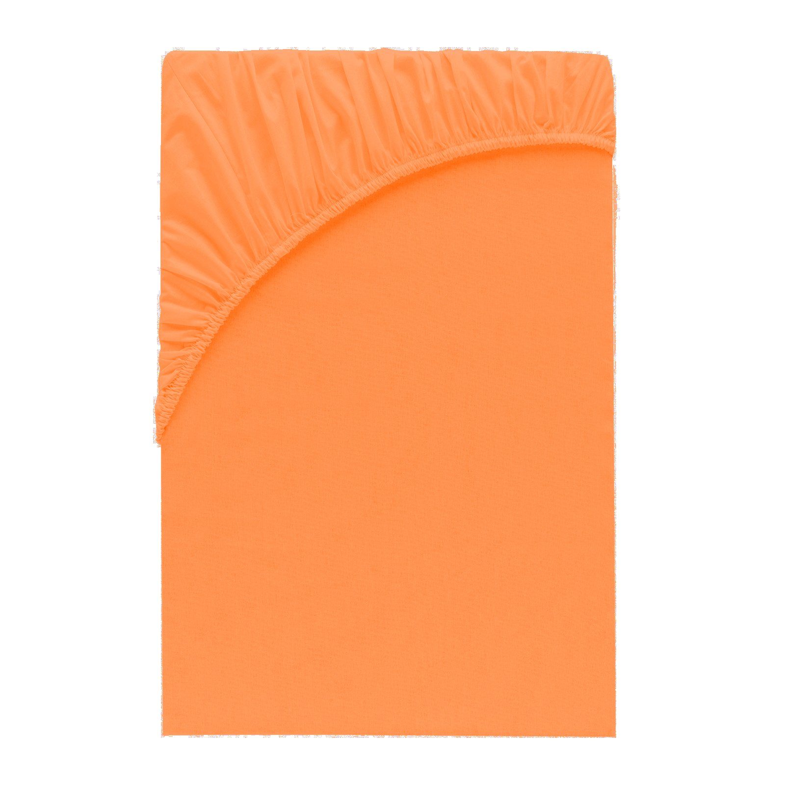 CLASS HOME COLLECTION Spannbettlaken Jersey Spannbettlaken Spannbetttuch 90x200 cm - 100x200 cm, 100 % Baumwolle, Gummizug: Praktisch mit Rundumgummizug, (1 Stück)