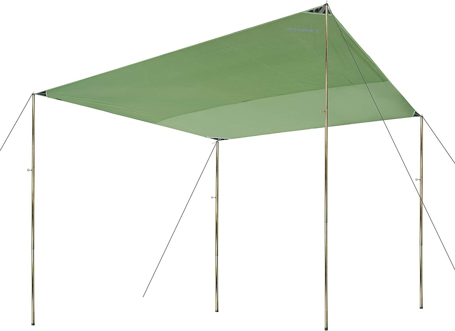 Tarp-Zelt zusätzliche 300 UV Sonnenschutz oder Robustes 300 Überdachung Schutz, cm, 3x3 4, Personen: Sonnenschutz x CAMPAIR als Gewebe Rechteckig,