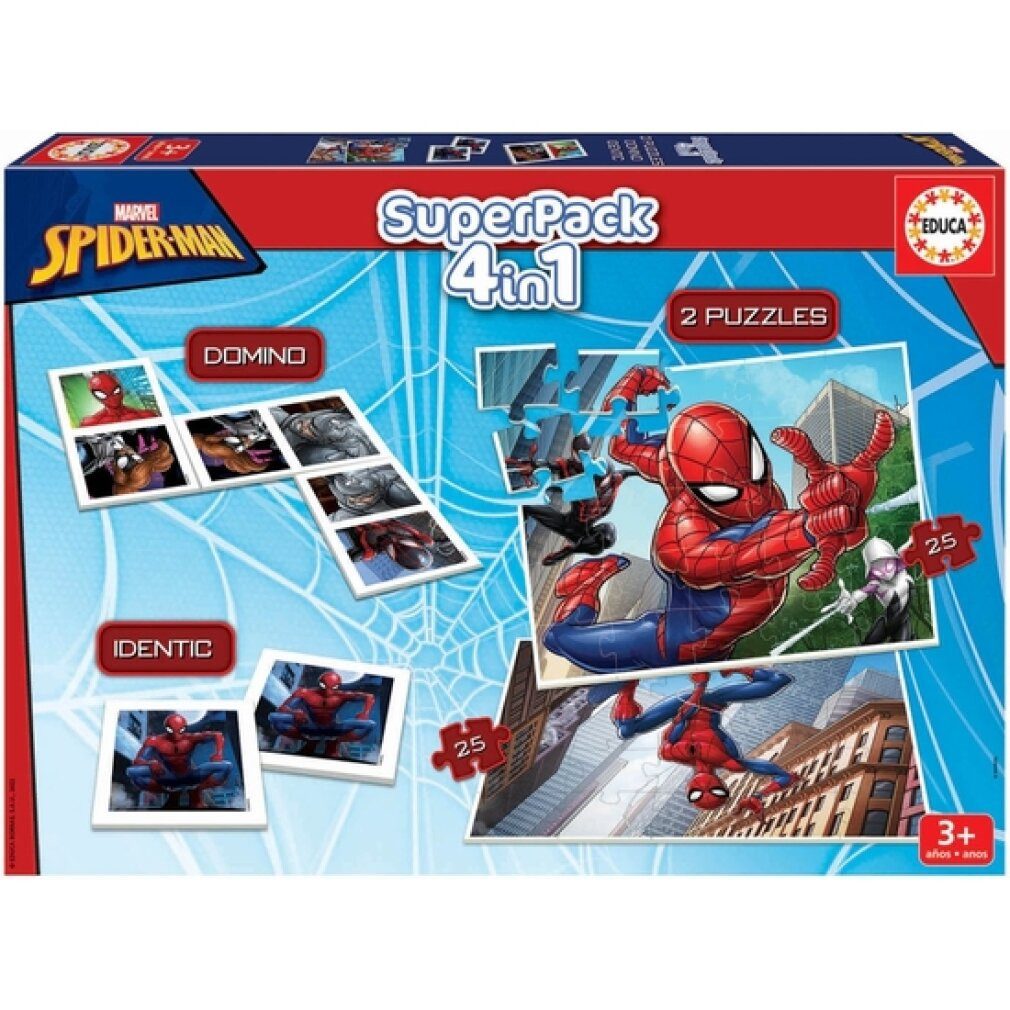 Educa Spiel Spiderman 4v1 Spielset