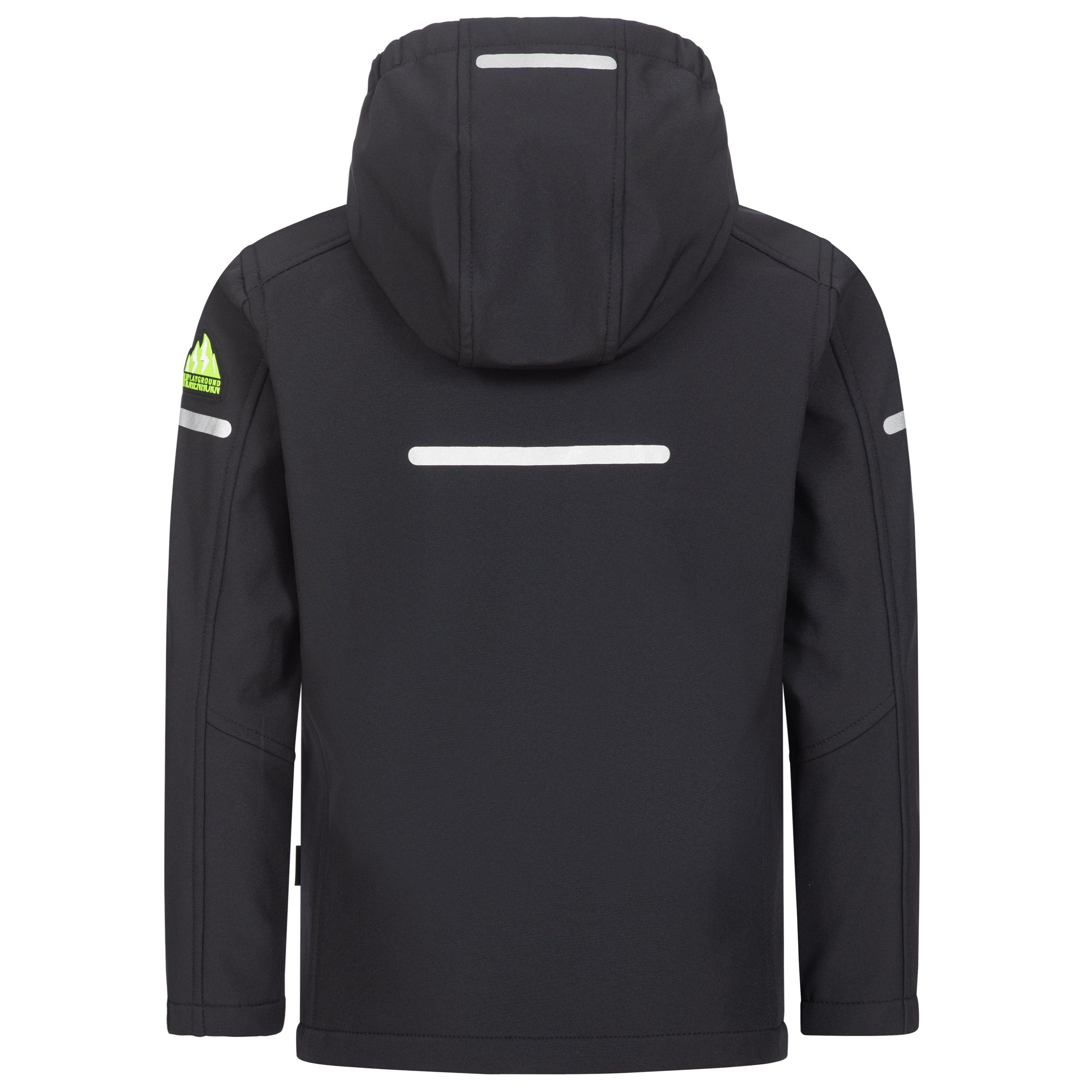 Höhenhorn Softshelljacke Cledo Kinder Jacke Kids für Jungen und Mädchen Übergangsjacke Outdoor Microfleece-Innenfutter, Atmungsaktiv, Wasserdicht