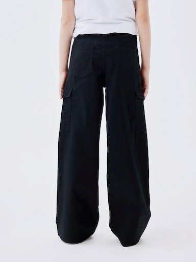 Name It 8108-BA Cargohose CARGO WIDE TWILL NKFROSE Black NOOS