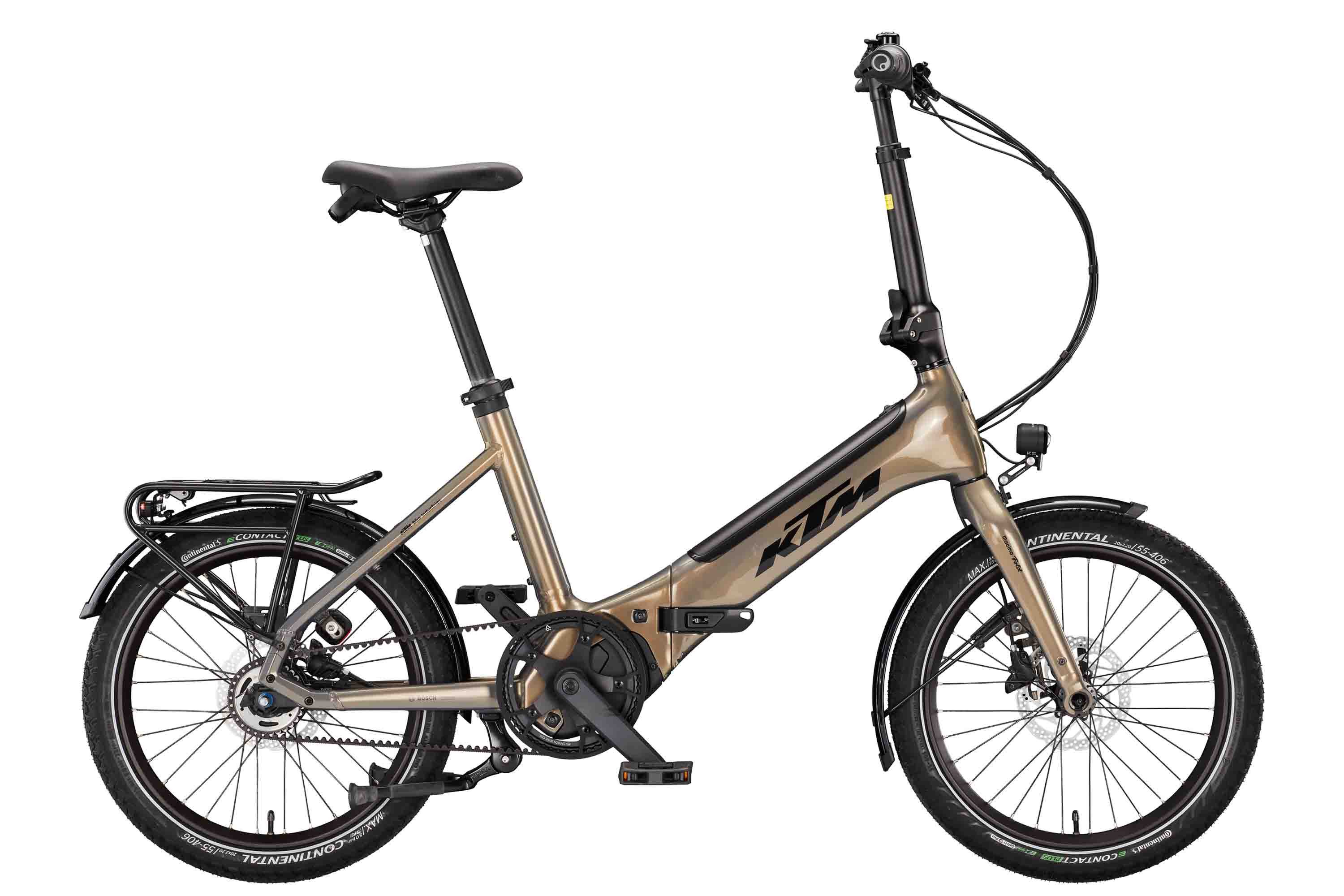 KTM E-Bike KTM Macina Fold 20 500 Wh grün 2026, 5 Gang SHIMANO Nexus 5 Disc CL 32H 135-10, Nabenschaltung, Bosch Performance Line PX smart System, 500 Wh
