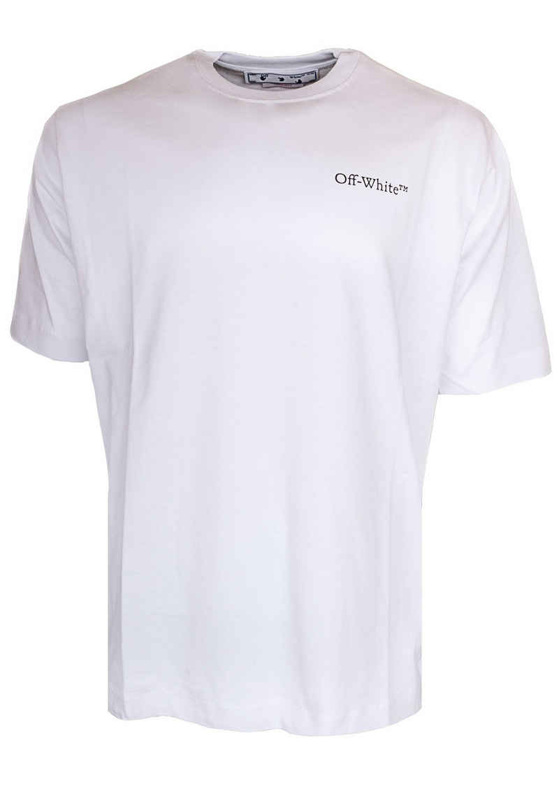 OFF-WHITE T-Shirt Off White Herren T-Shirt Caravaggio Crowning Shirt