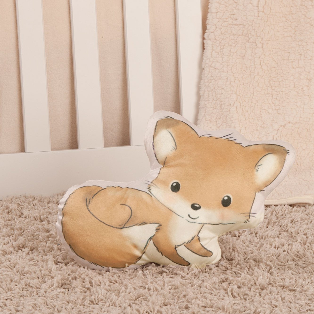 Baby Best Dekokissen BabyBest Fuchs, hochfarbig bedruckt günstig online kaufen