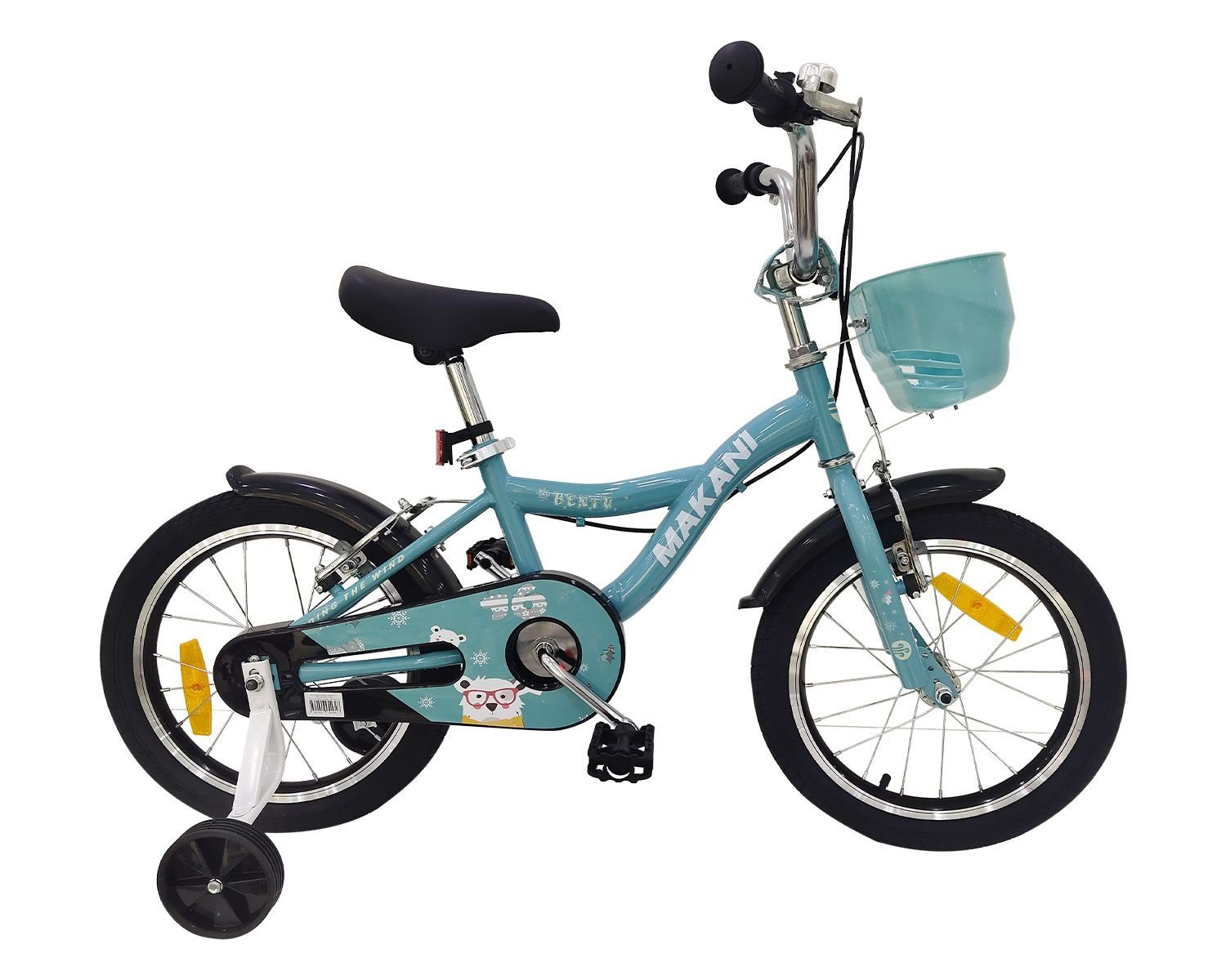 16 keine 1 Gang, Kinderfahrrad Kinderfahrrad Zoll, Bentu Makani Gang 1 hellblau