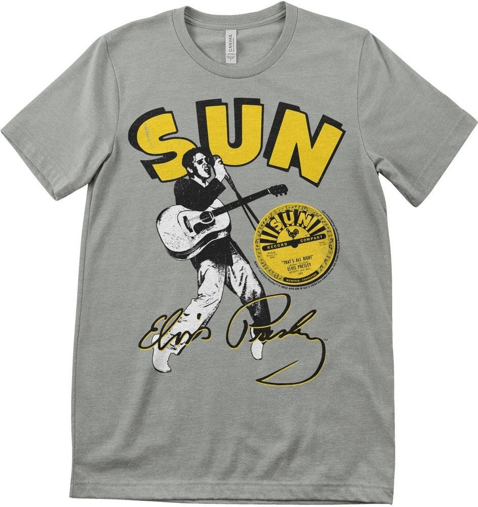 Elvis Presley Signature Product T-Shirt Sun Records T-Shirt