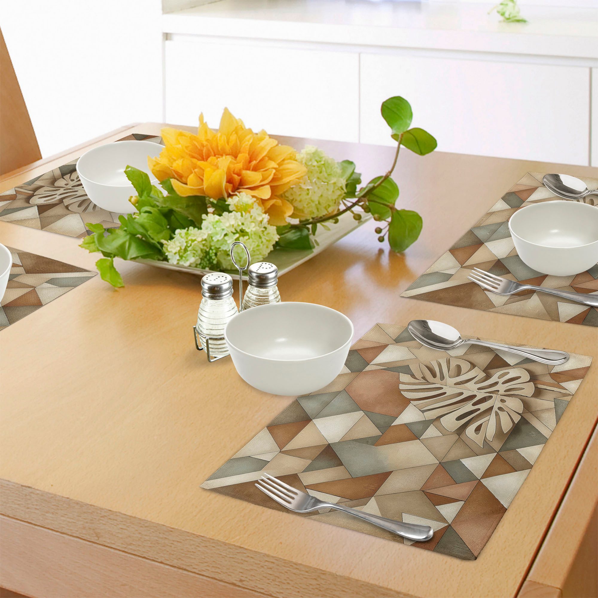 Abakuhaus Platzset Waschbare Stoff Esszimmer Küche günstig online kaufen