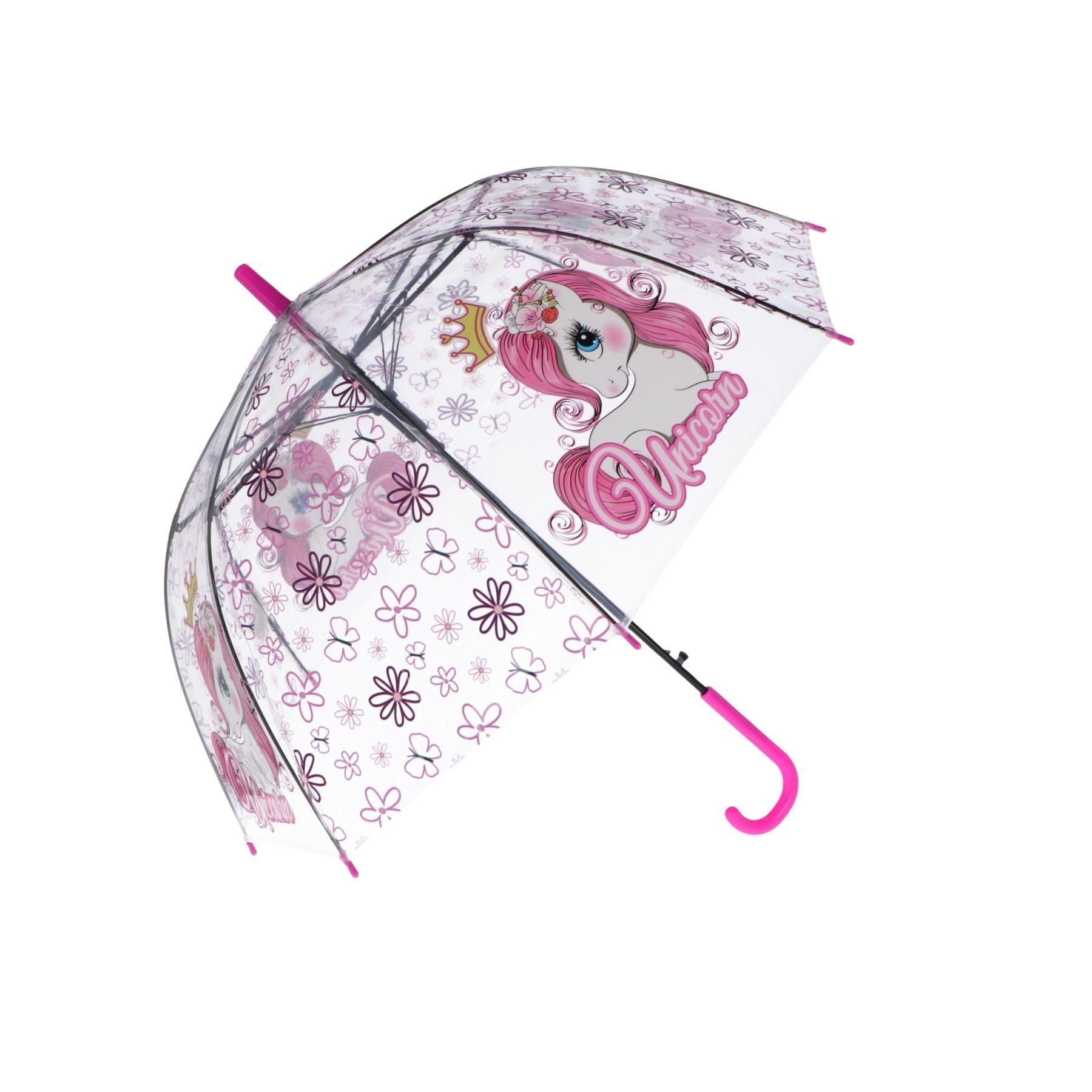 unicorn Stockregenschirm Regenschirm Stockschirm Ø 74 cm für magische Regenabenteuer