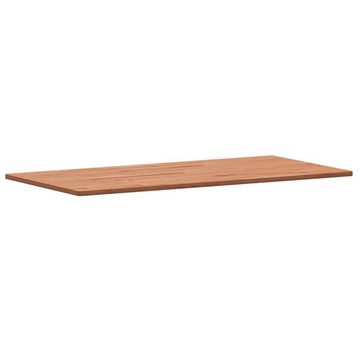 vidaXL Schneidebrett Waschtischplatte 80x40x1,5 cm Massivholz Buche, Holz