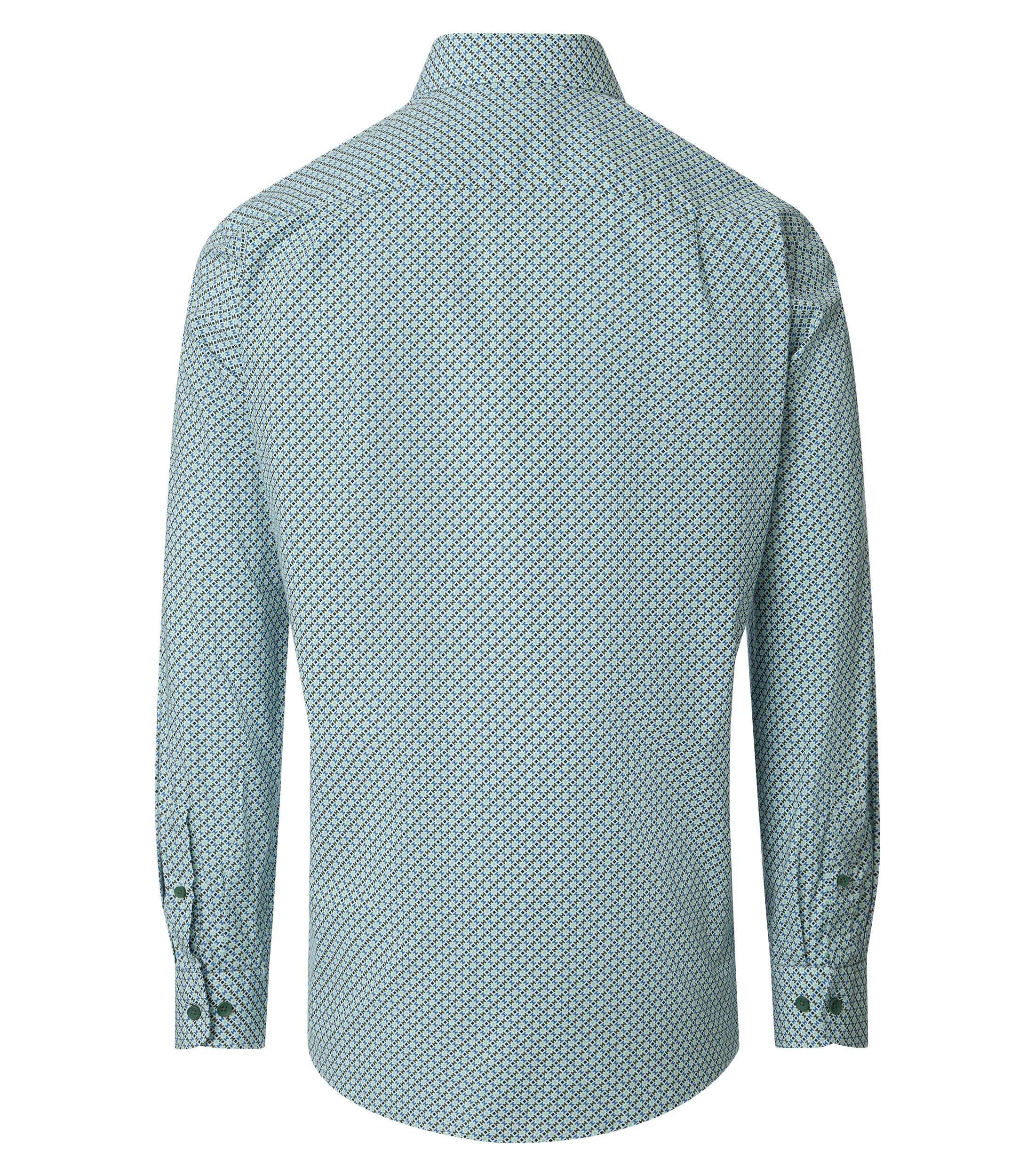 Redmond Langarmhemd Druck Modern Fit