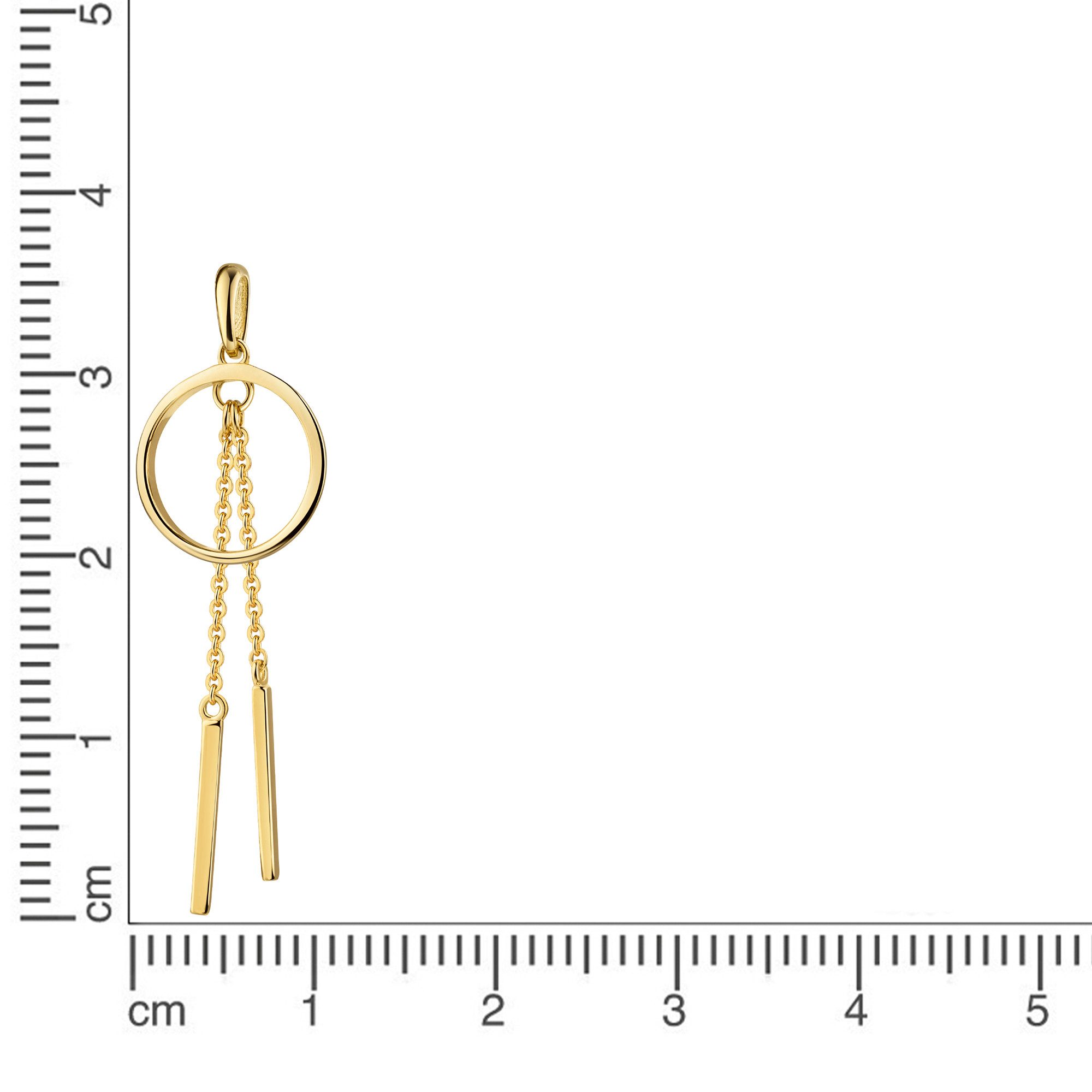 Firetti Kettenanhänger Schmuck Geschenk Gold 333 Halsschmuck Anhänger