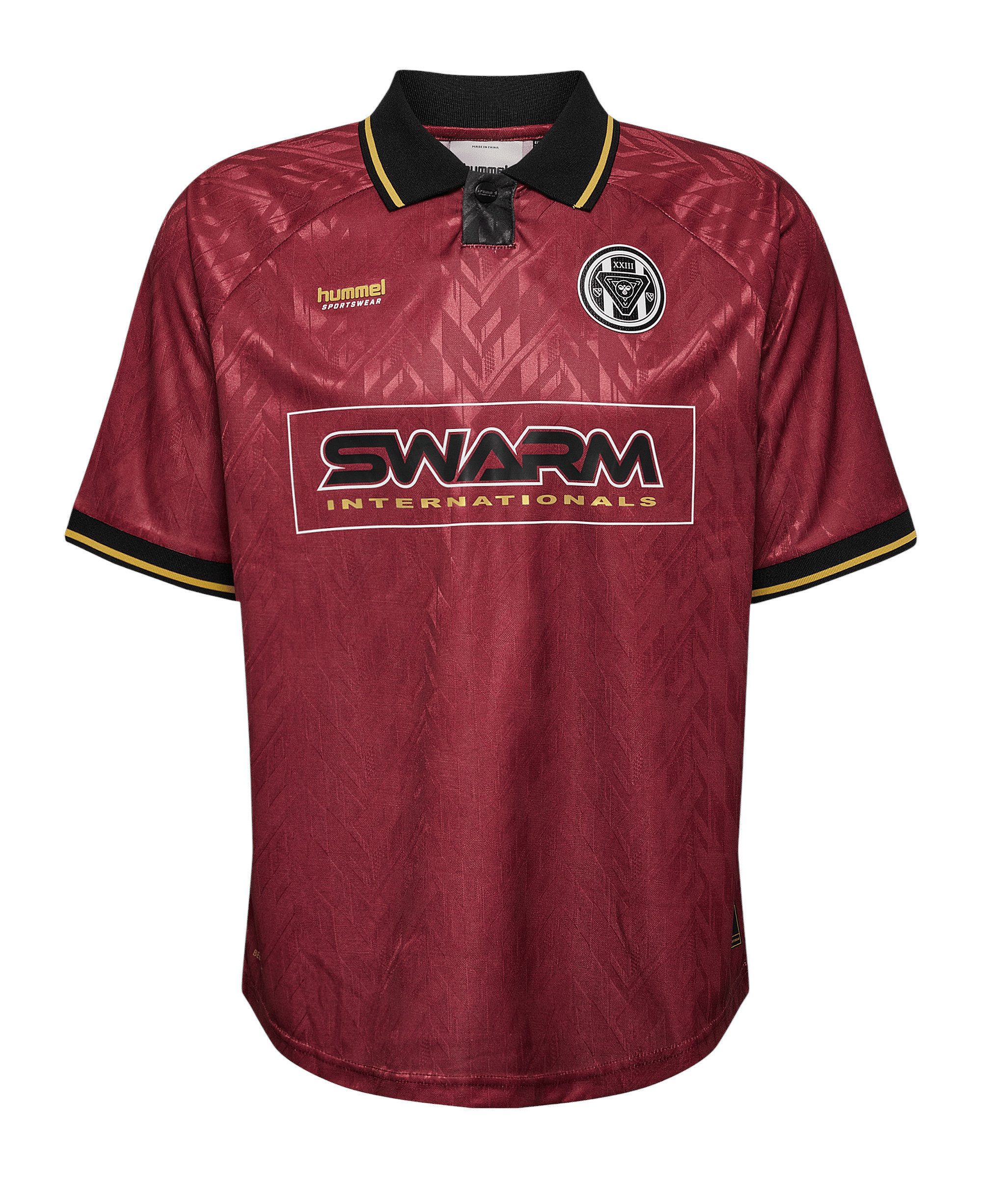 hummel Fußballtrikot Hummel Loose Bay Soccer S/S Trikot Weiß Trikots Teamsport