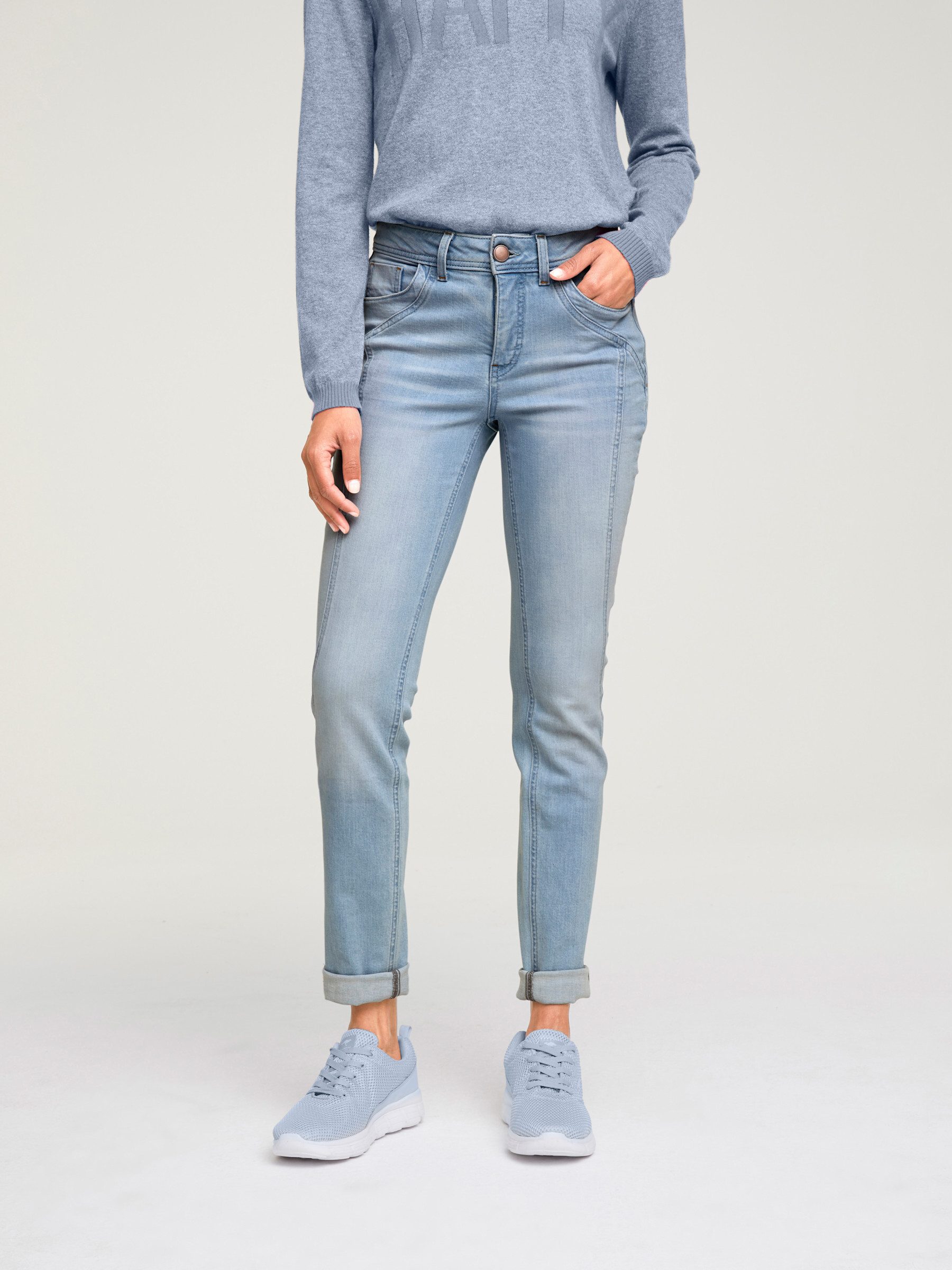 Bequeme Jeans Bauchweg-Jeans normal
