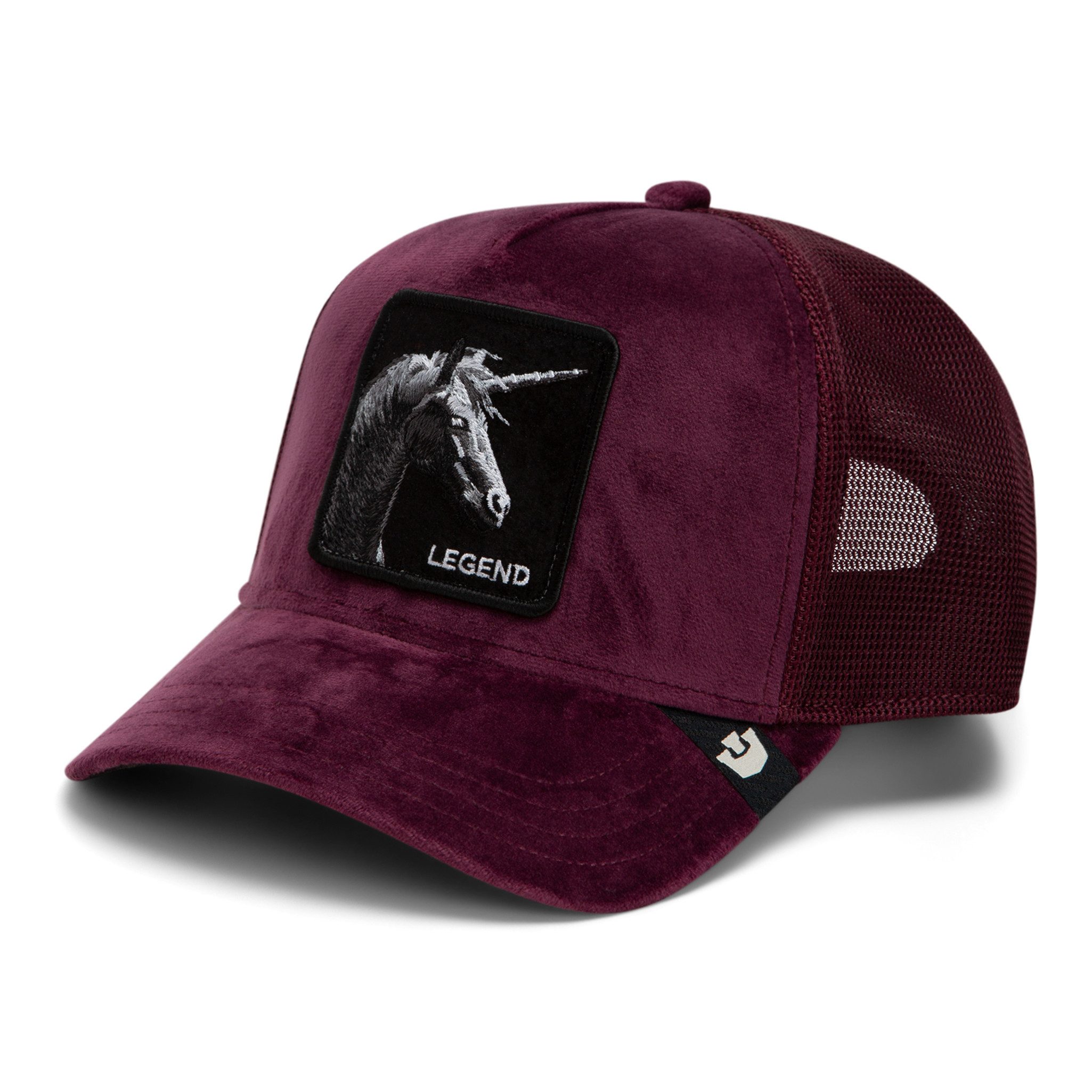 GOORIN Bros. Trucker Cap Goorin Bros. OG Trucker Cap Elevated Mesh Velour Legend Desire (Basecap, Basecap, Meshcap, Trucker Kappe)