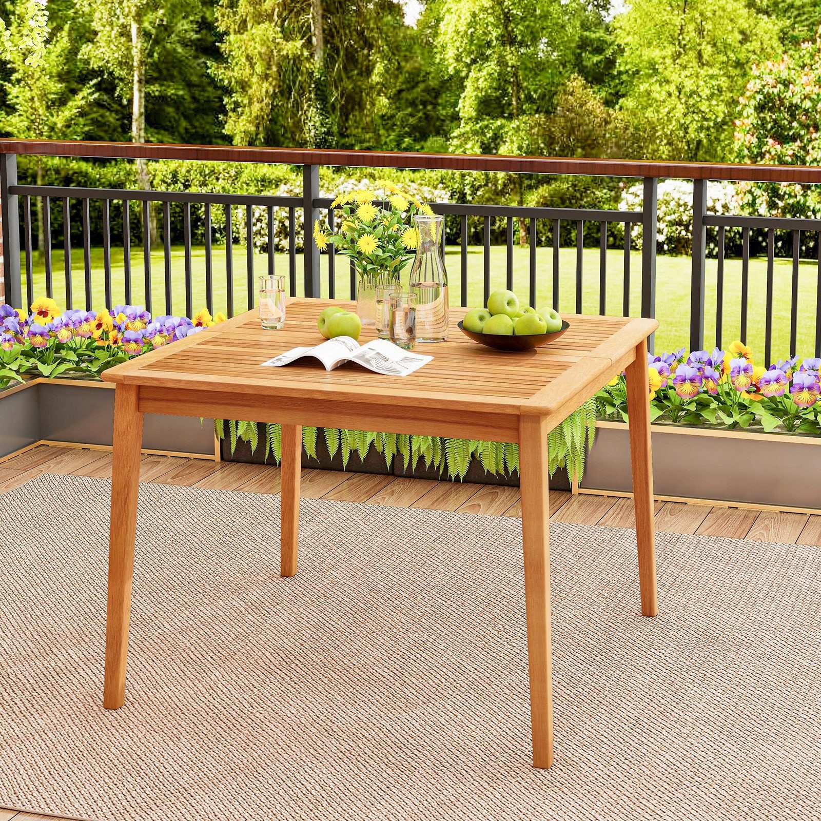 COSTWAY Gartentisch günstig online kaufen