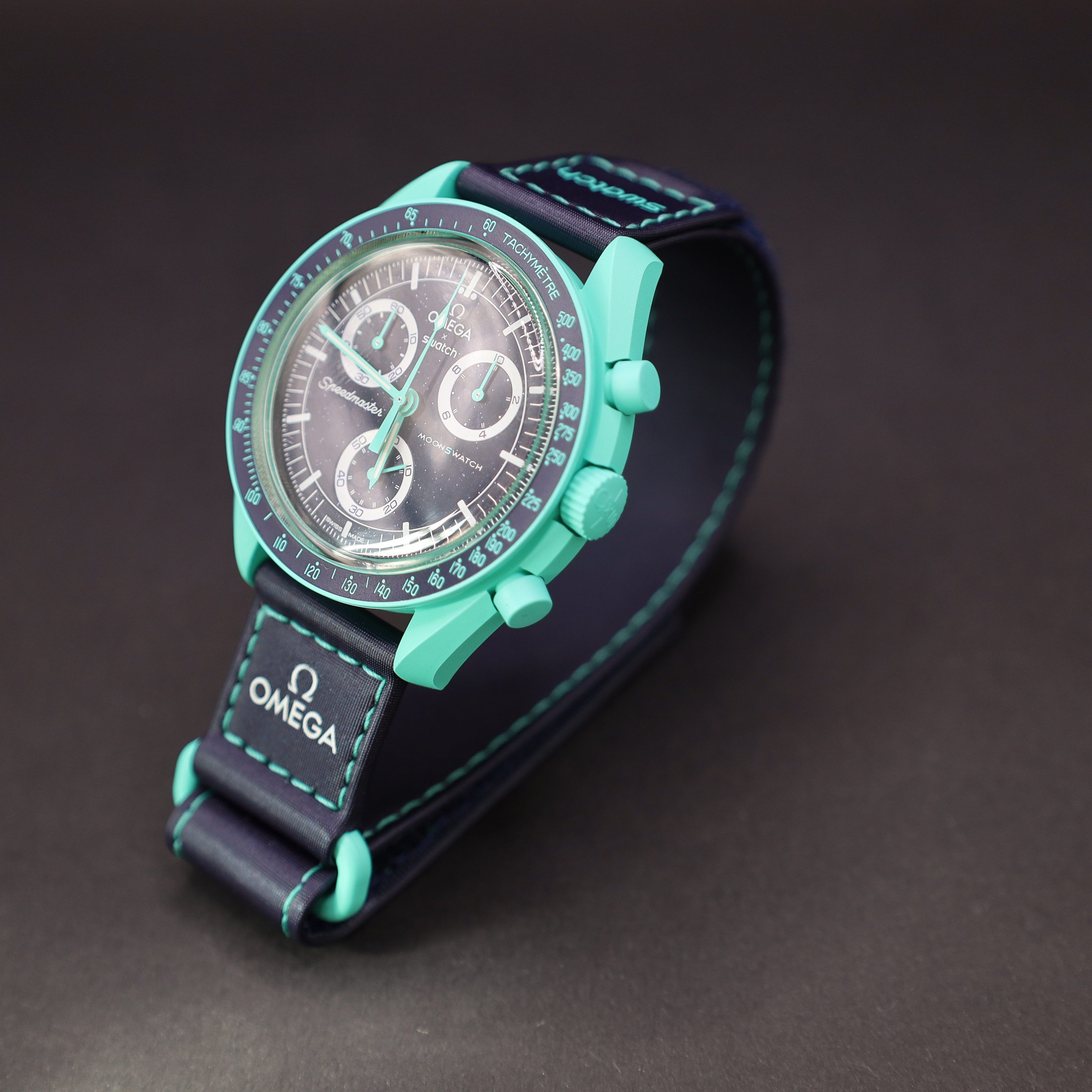 Swatch Chronograph Swatch Omega Bioceramic Moonswatch Mission on Earth - Po günstig online kaufen