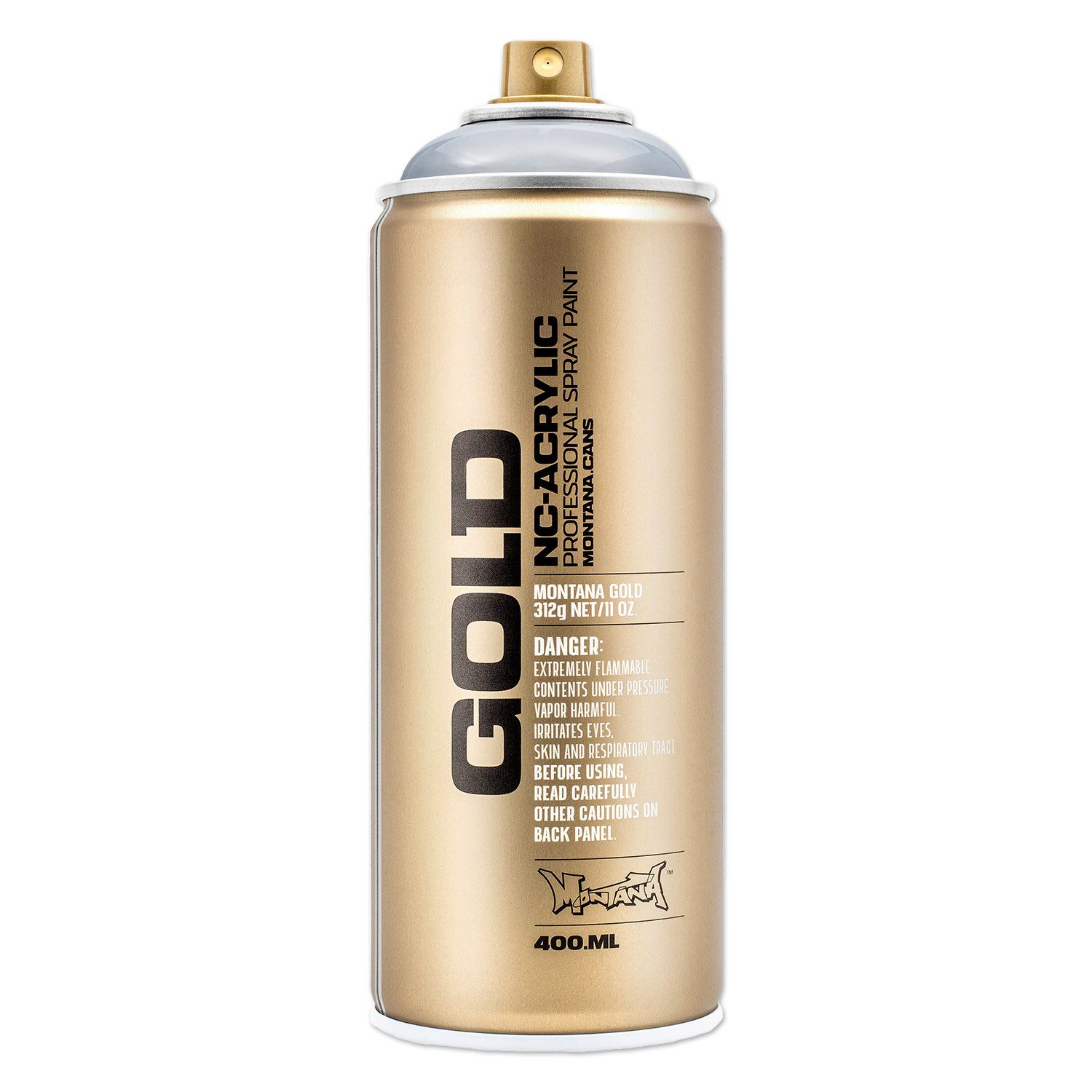 Montana Cans Sprühlack Sprühlack, Montana GOLD, Transparent, 400ml, Farbauswahl